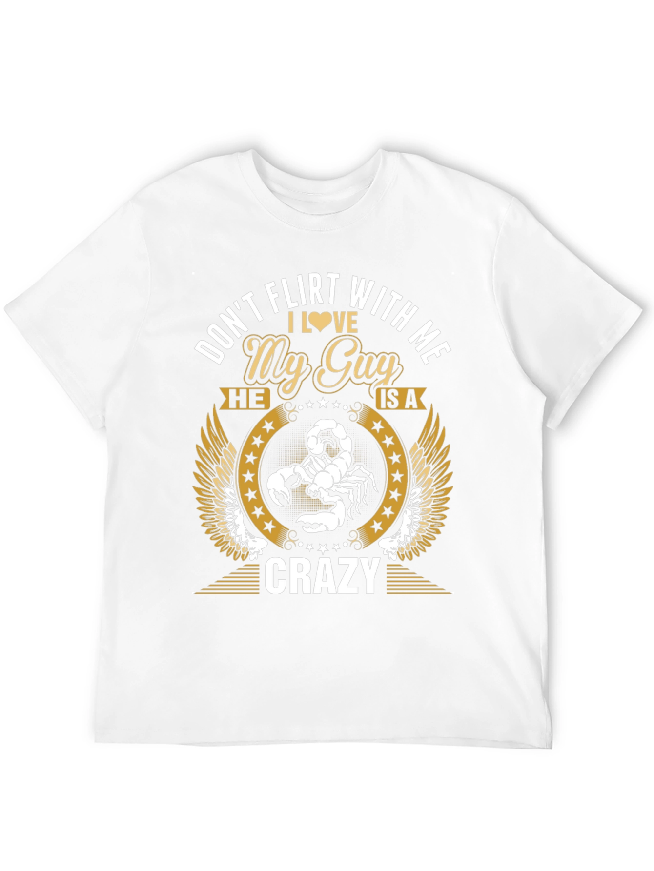 Black Don't Flirt With Me - Graphic Tee view 12