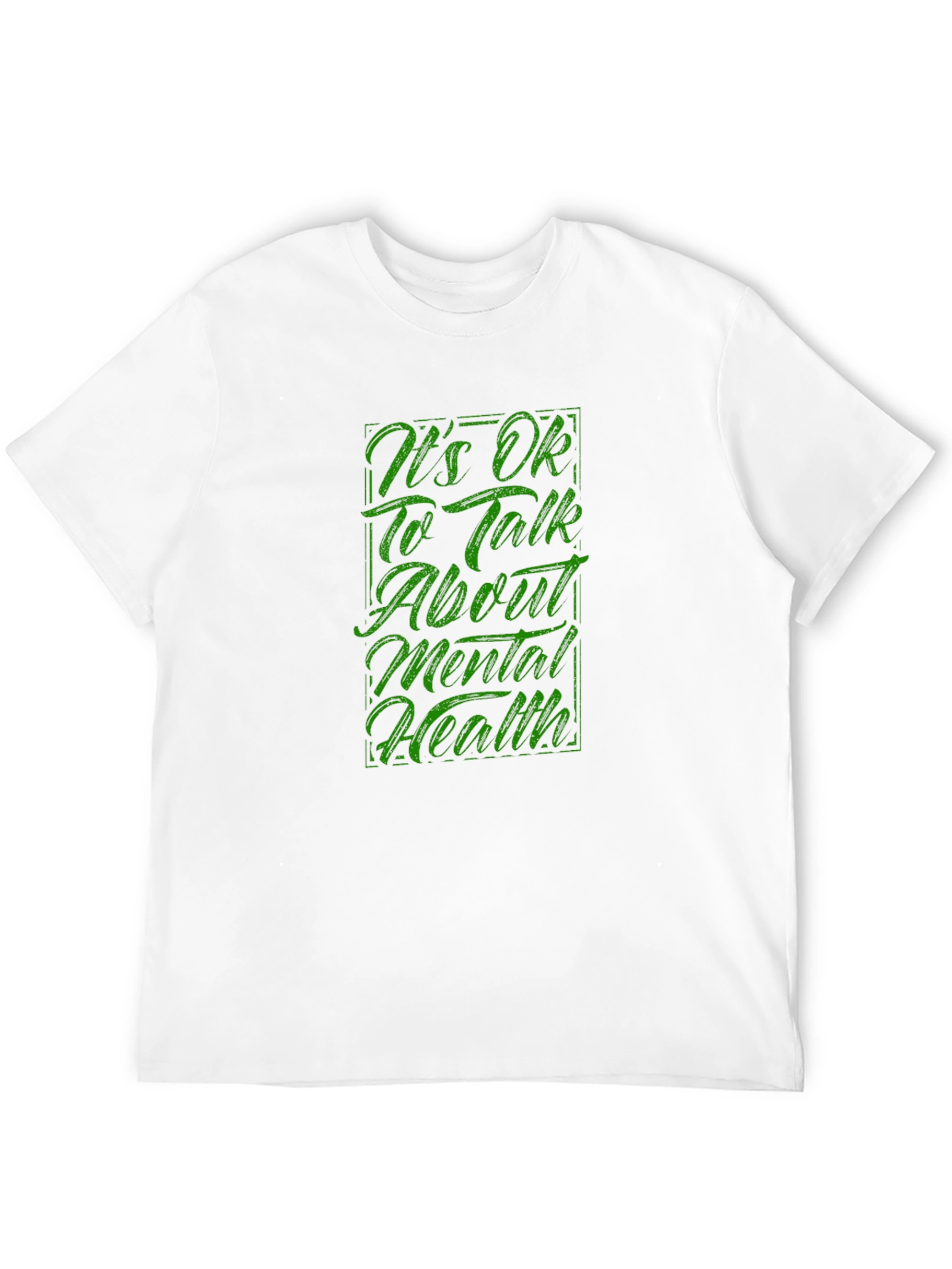 Black Mental Health Awareness Graphic Tee view 12