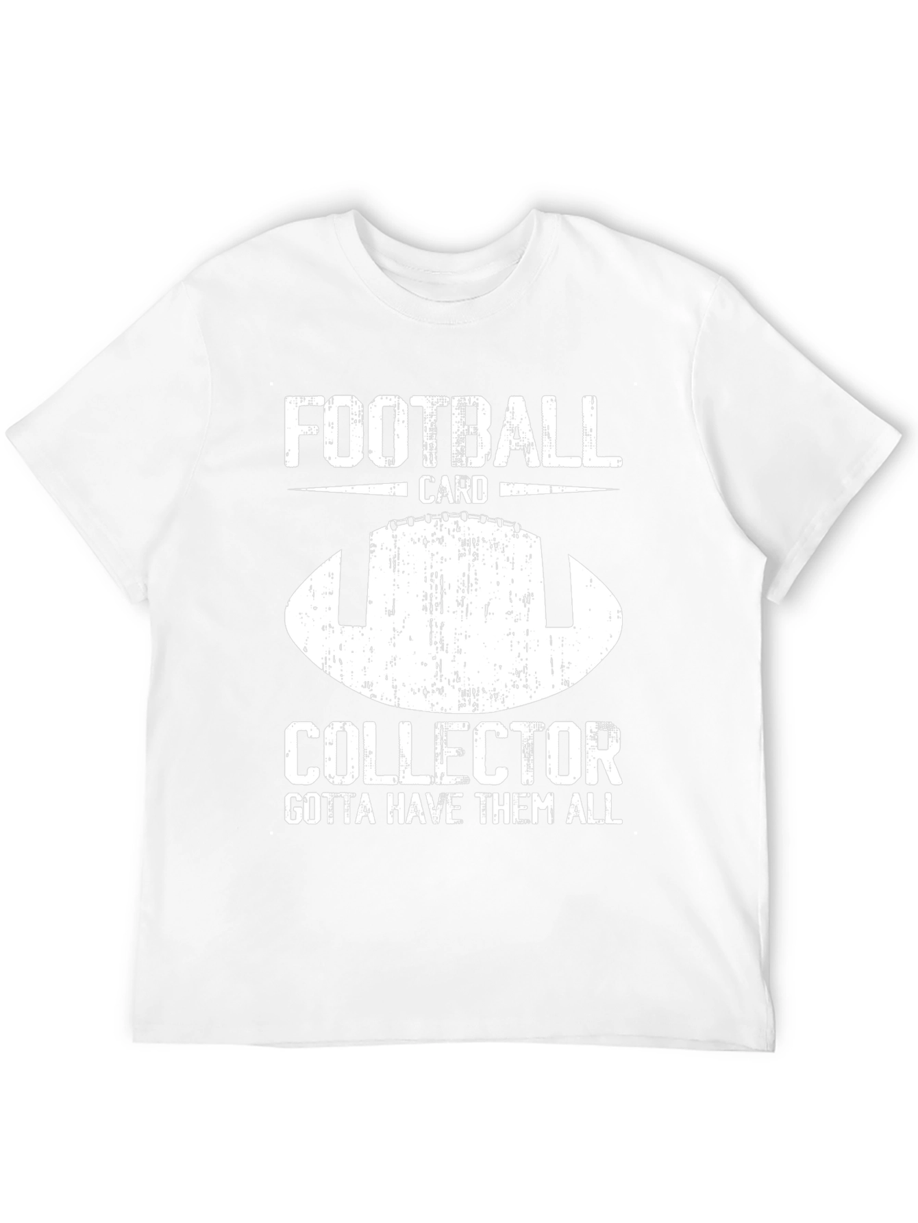 Black Football Card Collector Graphic T-Shirt view 12