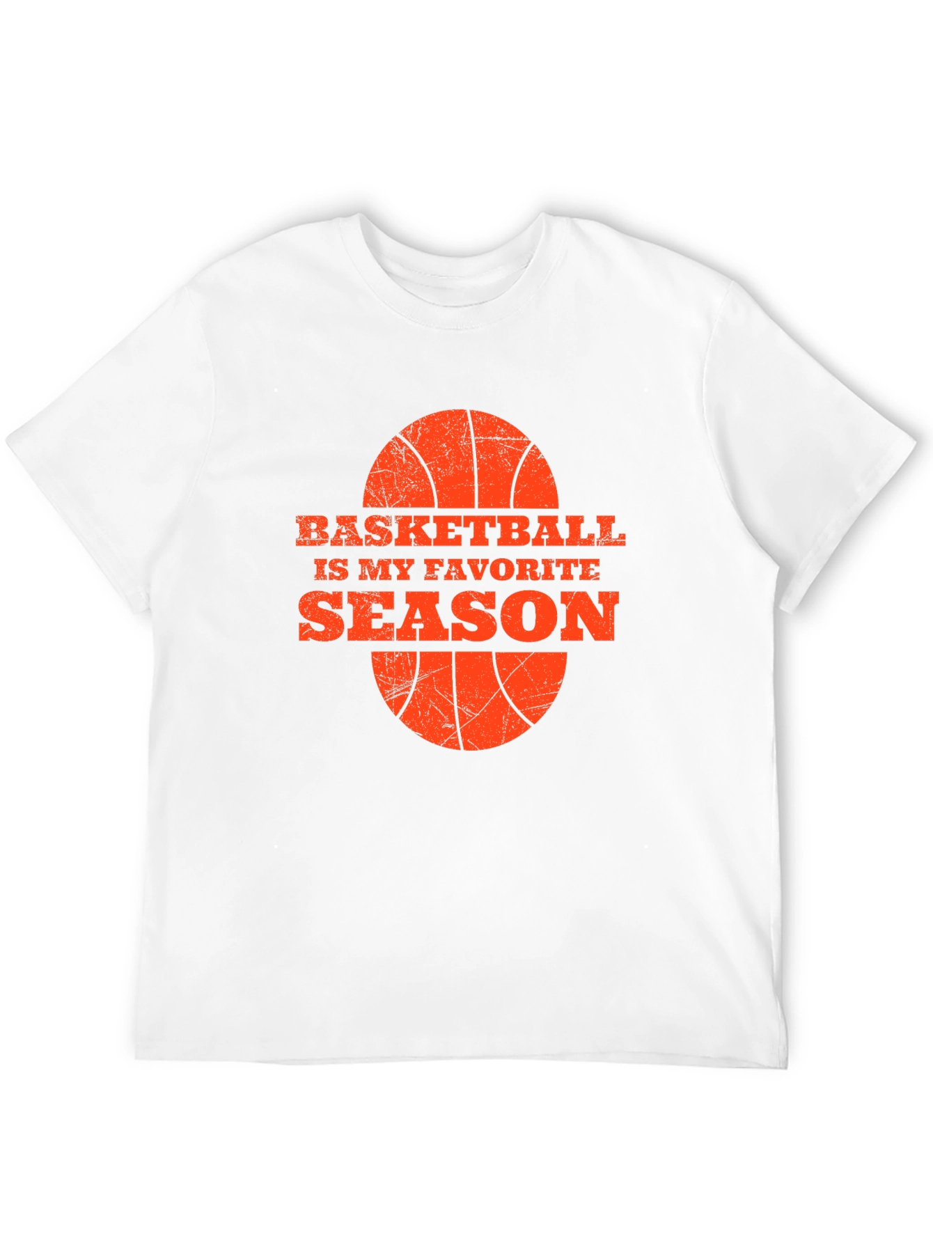 Black Basketball Season Favorite Tee - Black Graphic T-Shirt view 12