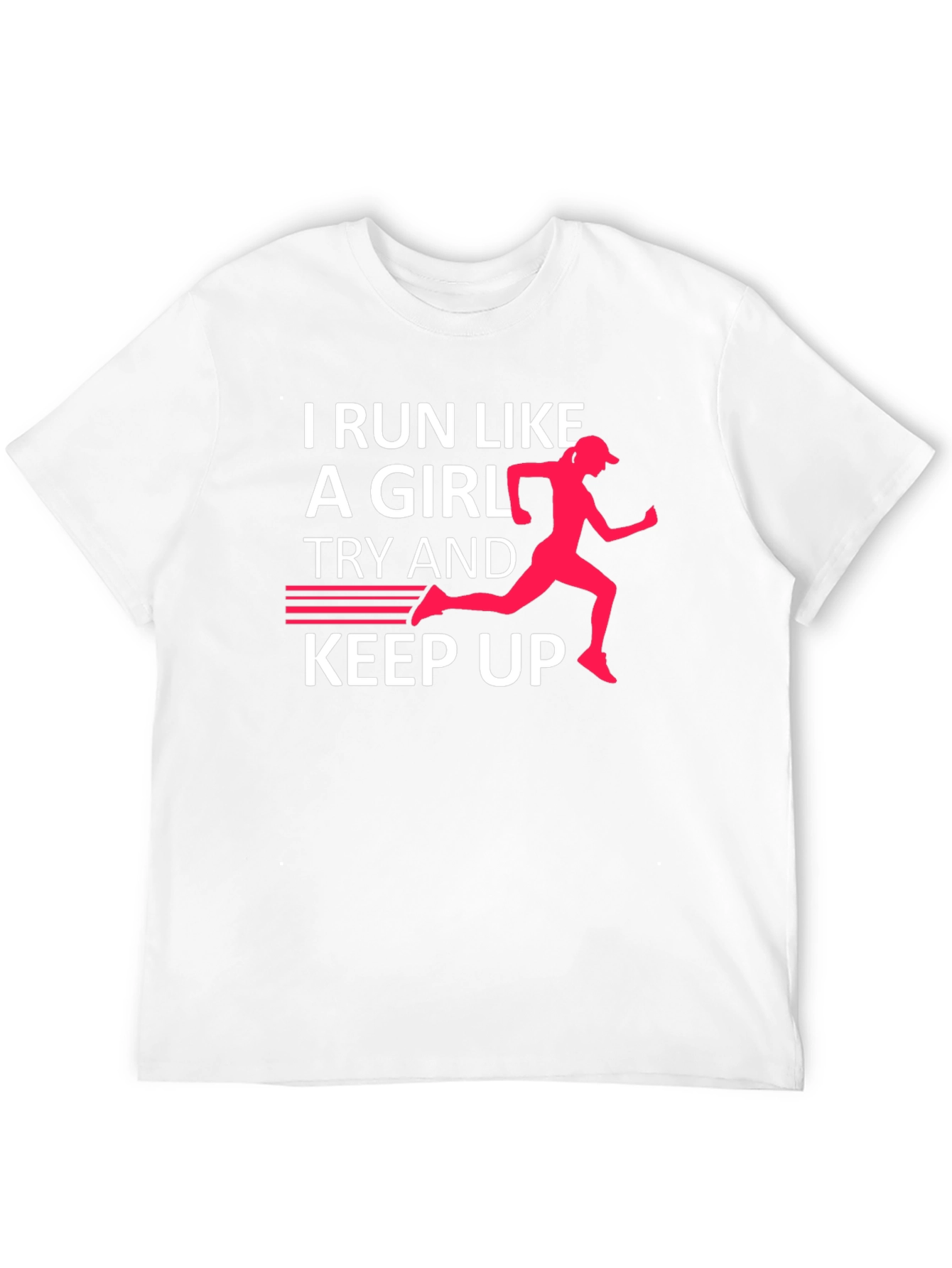 Black I Run Like A Girl T-Shirt - Funny Running Tee view 12