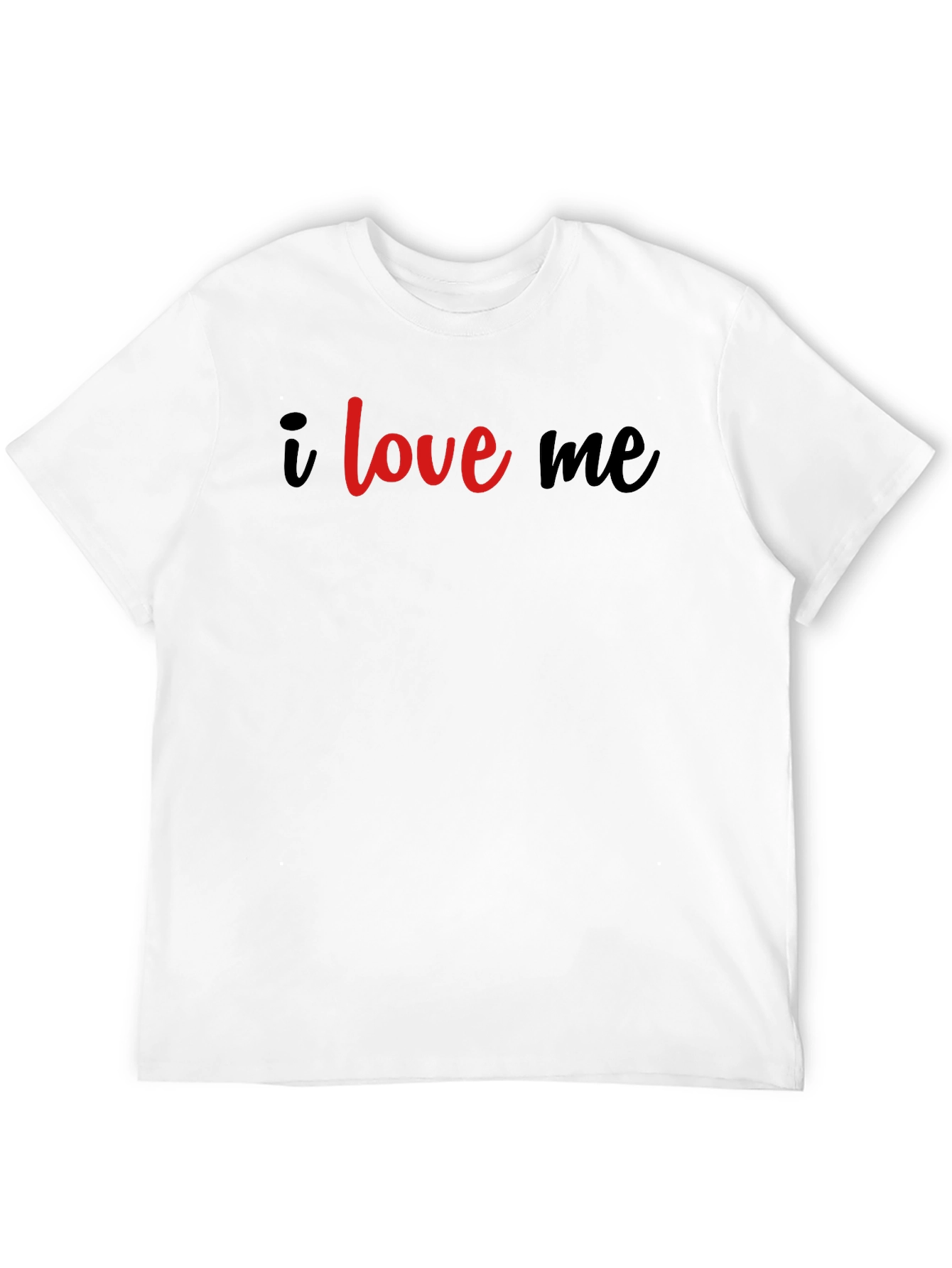 Black I Love Me Black Graphic Tee view 12