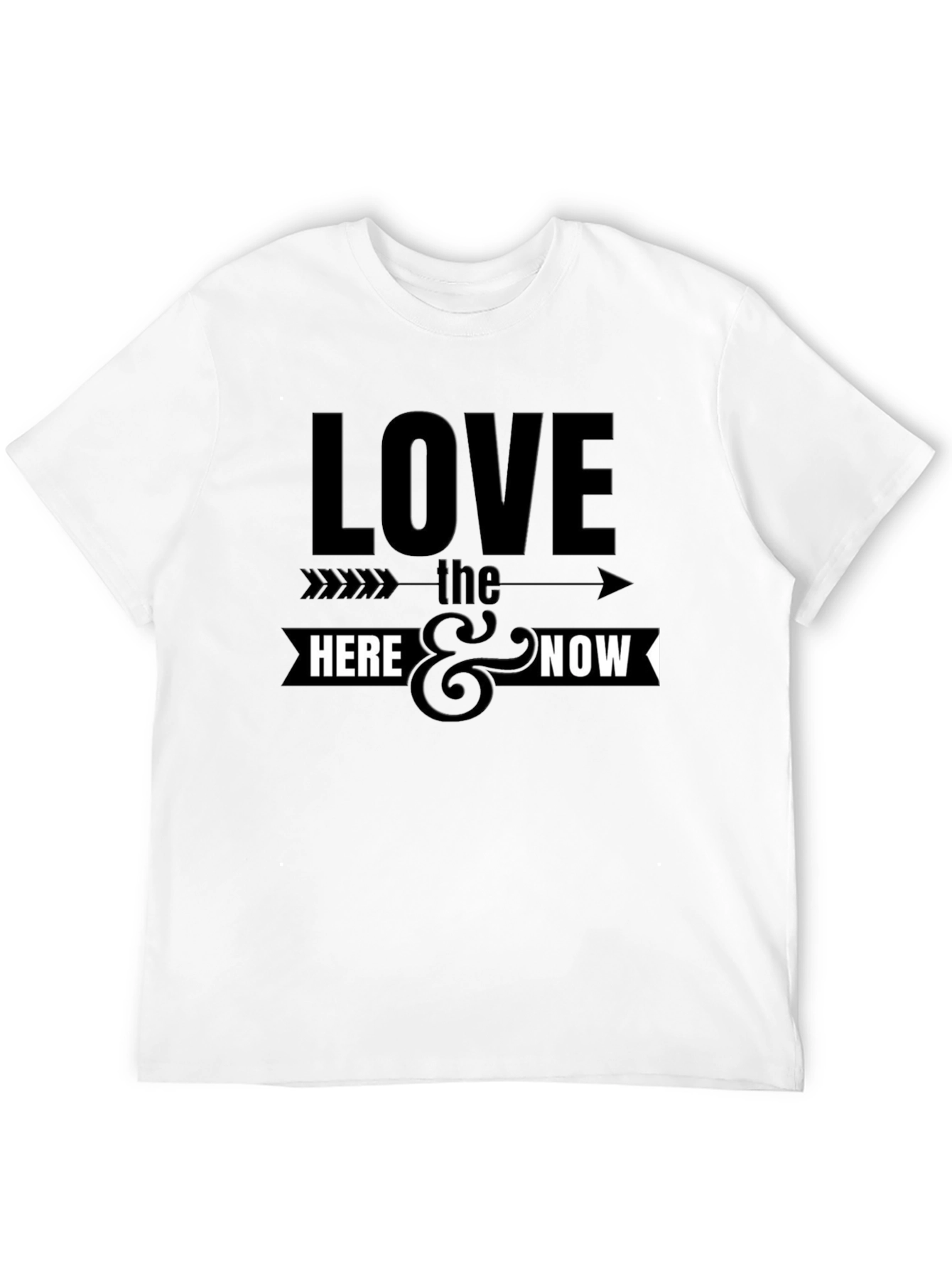 Black Love the Here & Now Graphic Tee view 12
