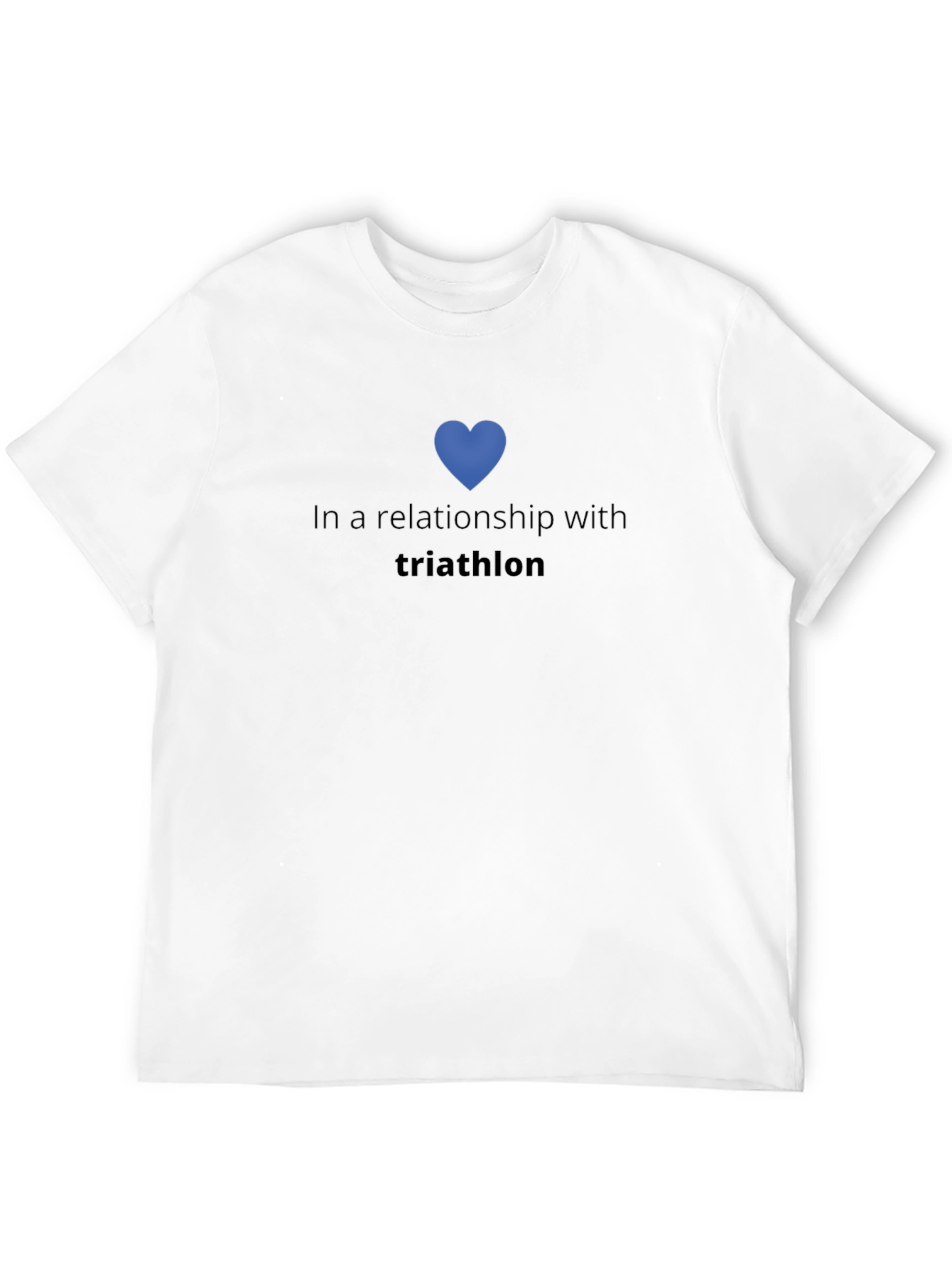 Black Triathlon Relationship T-Shirt view 12