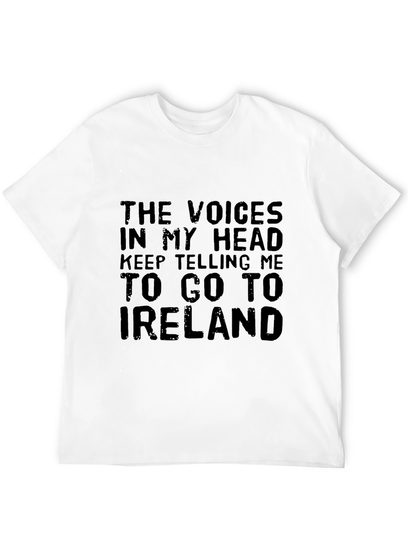 Black Ireland Calling Men's Graphic Tee view 12