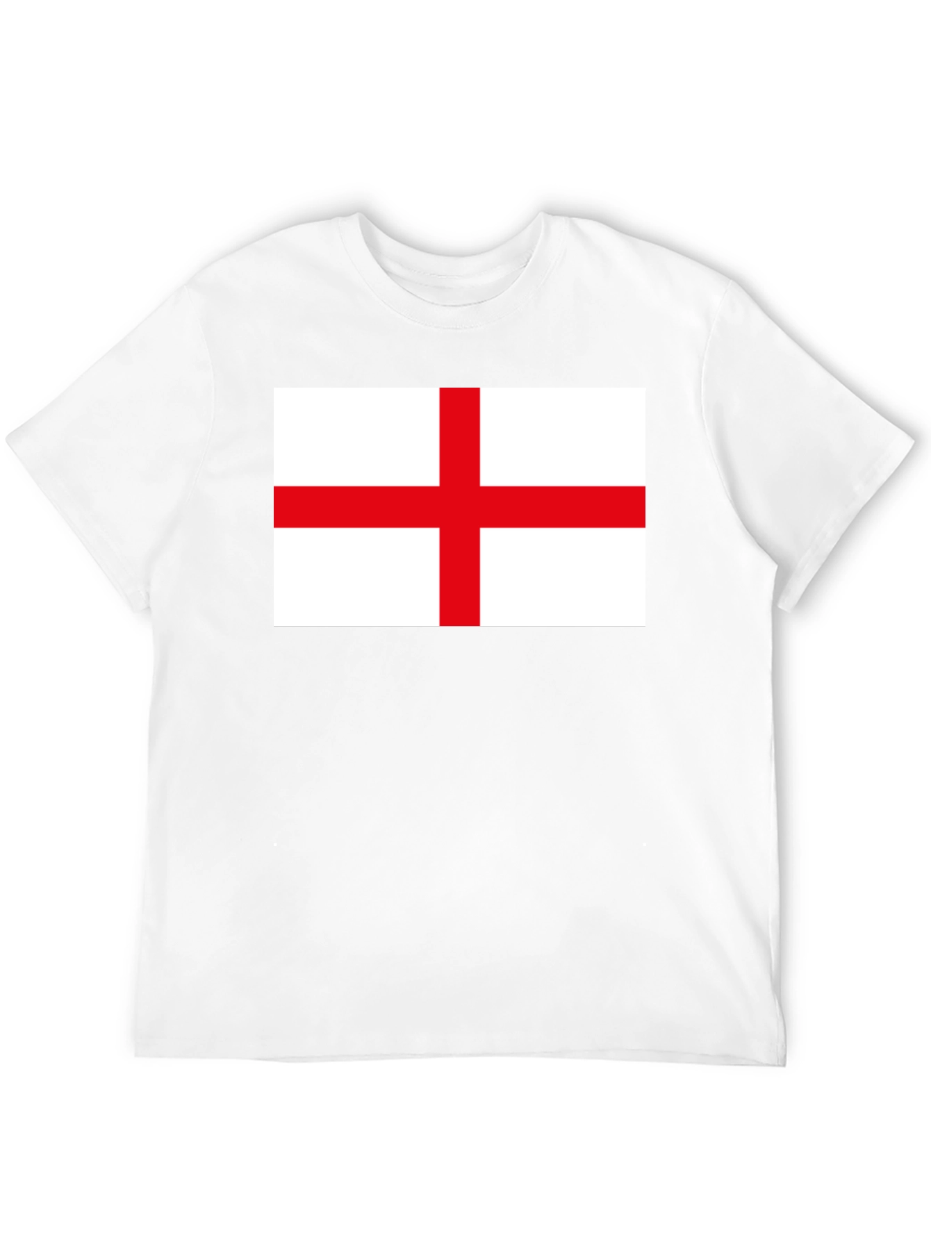 Black England Flag Graphic T-Shirt - Black view 12