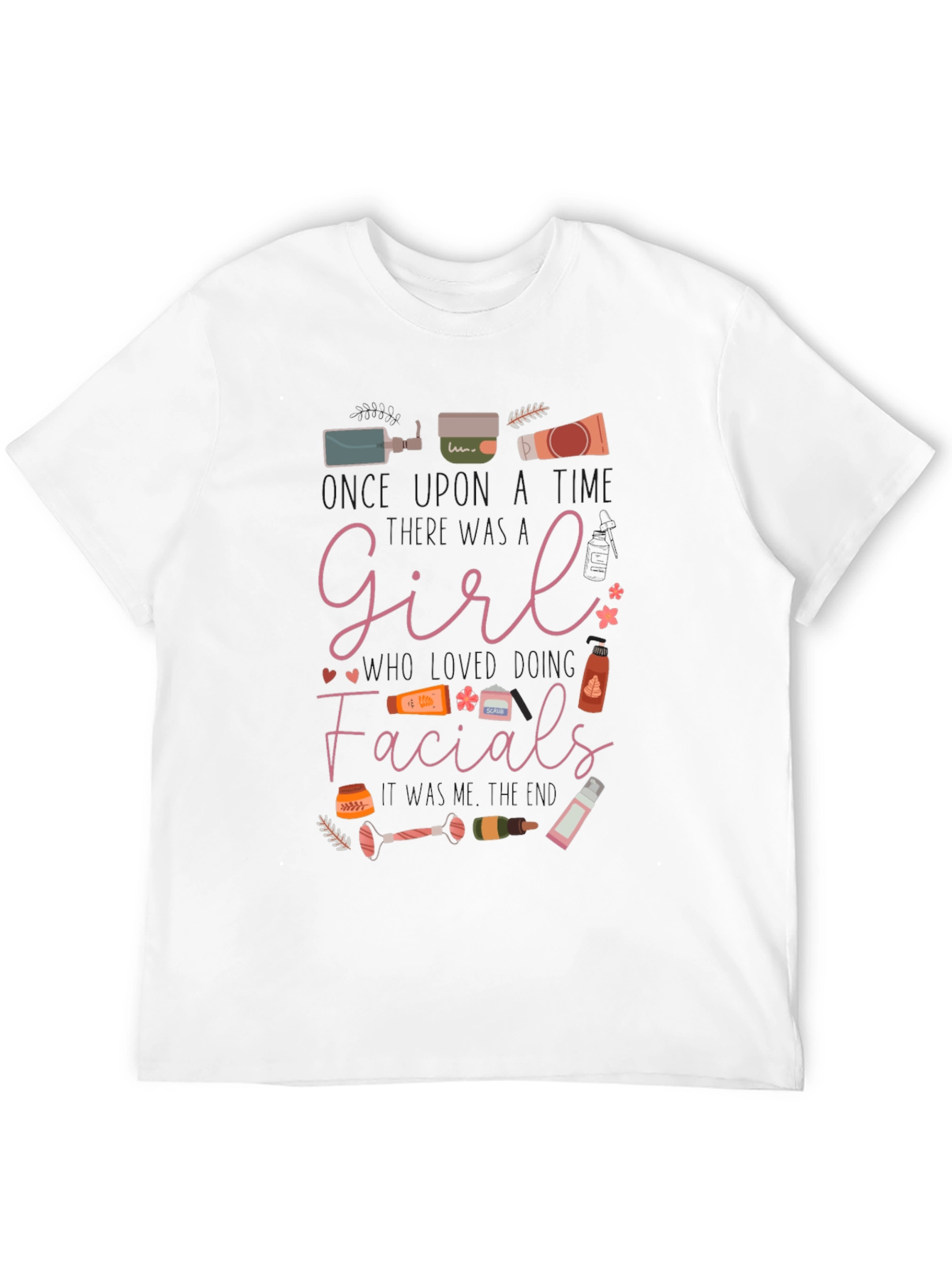 Black Self-Care Facials Graphic Tee view 12