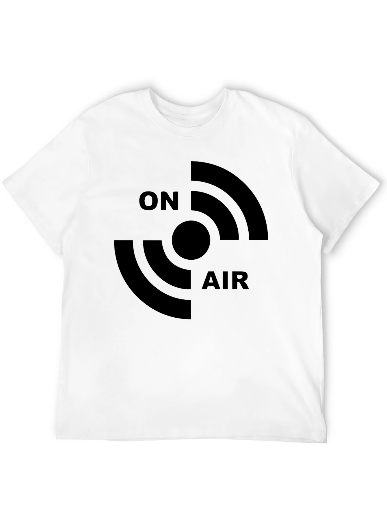 Black On Air Black Graphic T-Shirt view 12