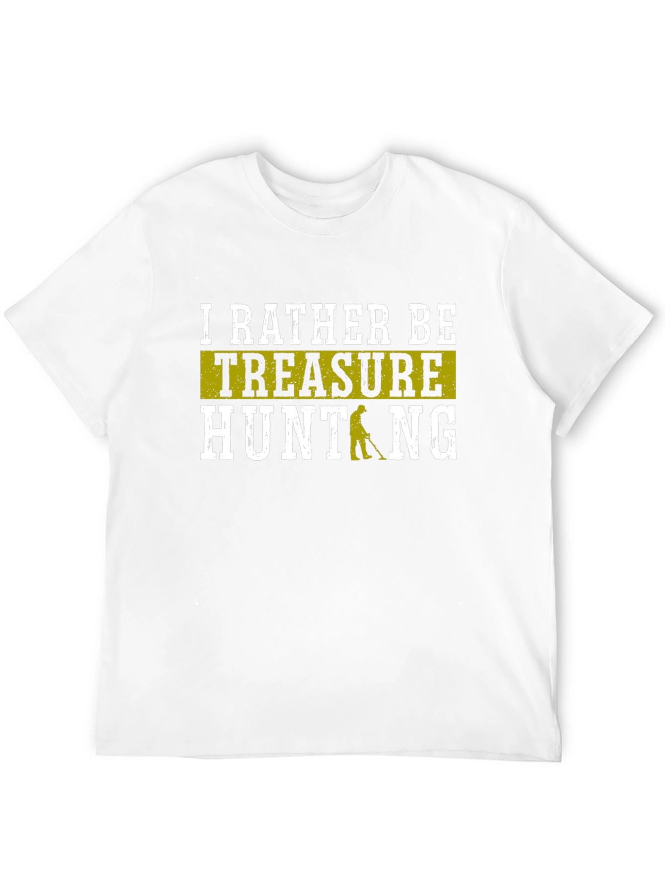 Black Treasure Hunting T-Shirt - Hobby Tee view 12