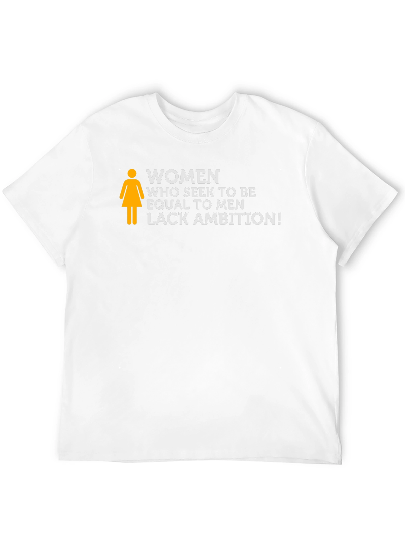 Black Women Lack Ambition Slogan Tee view 12
