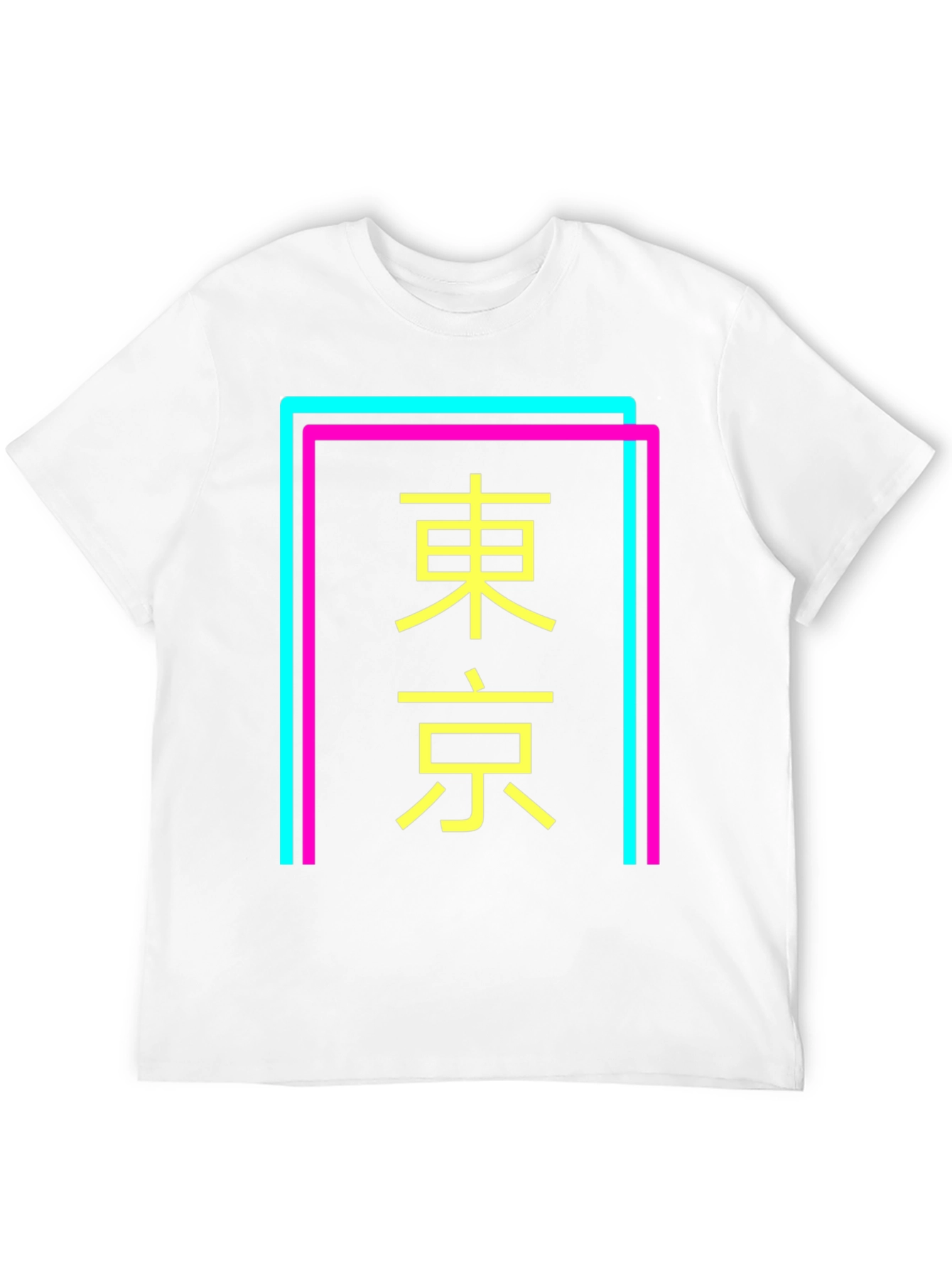 Black Tokyo Graphic Tee - Neon Pop view 12
