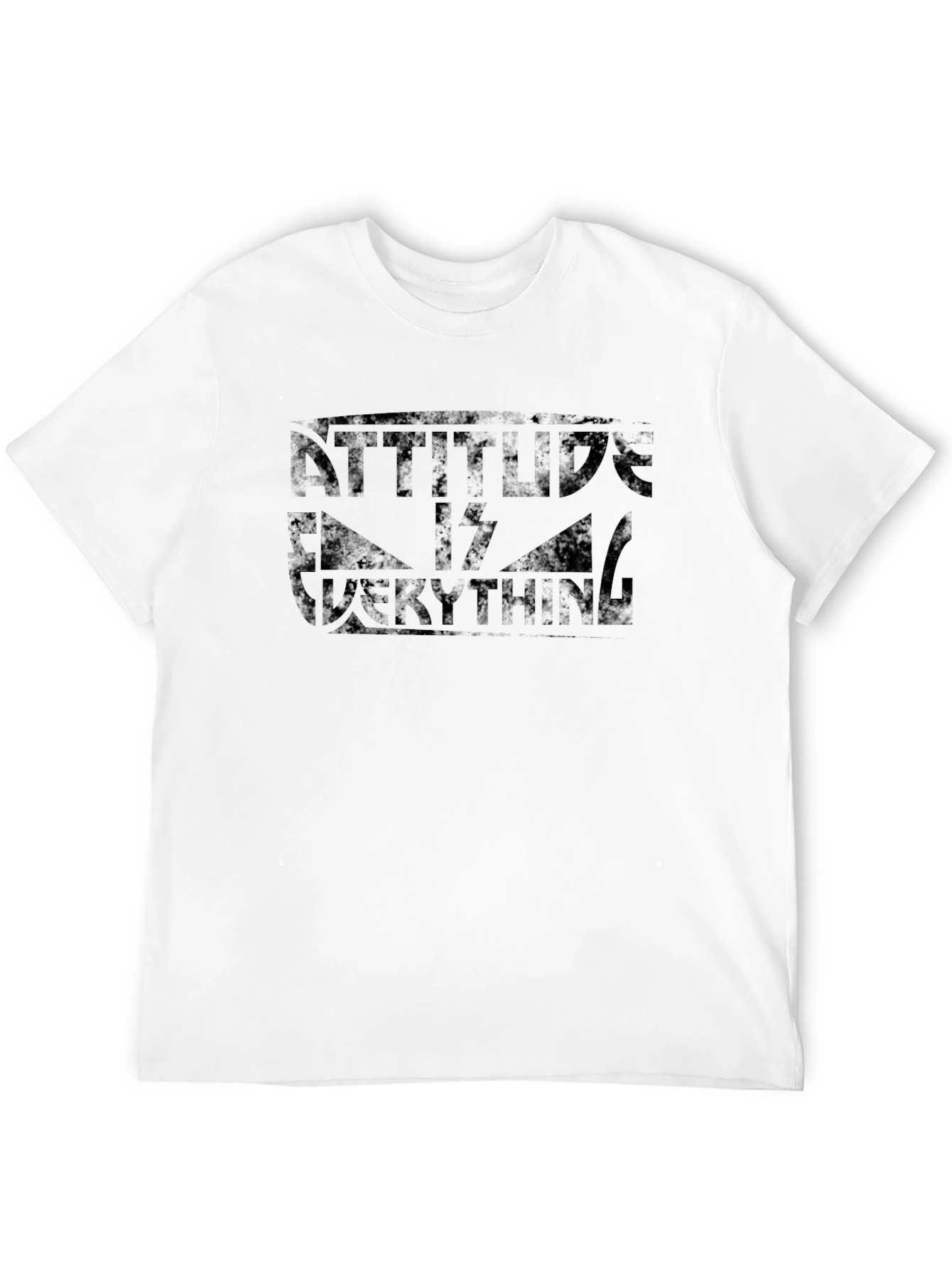 Attitude is Everything Black T-Shirt - 12