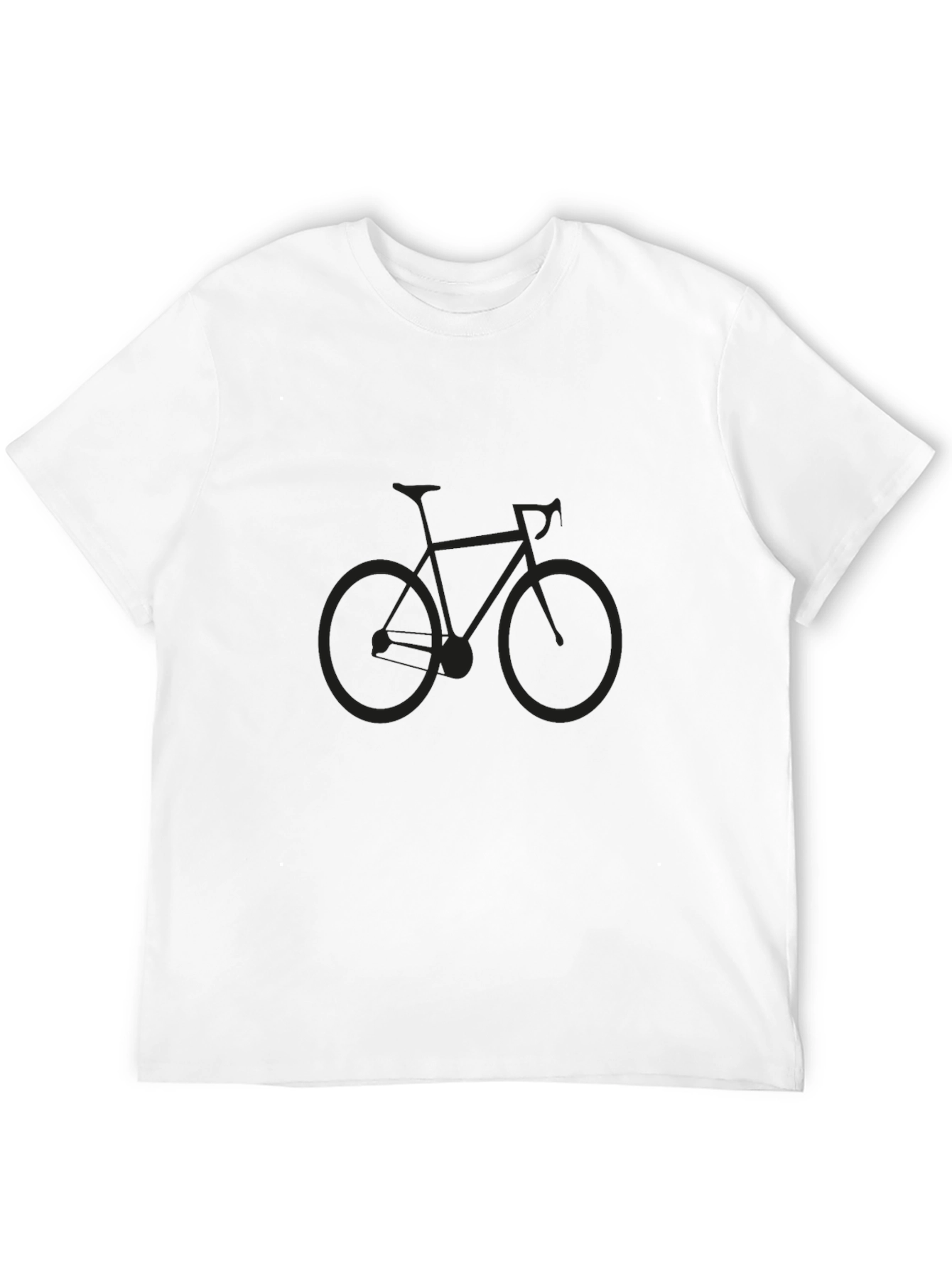 Black Black Bicycle Graphic Tee - Casual Style view 12