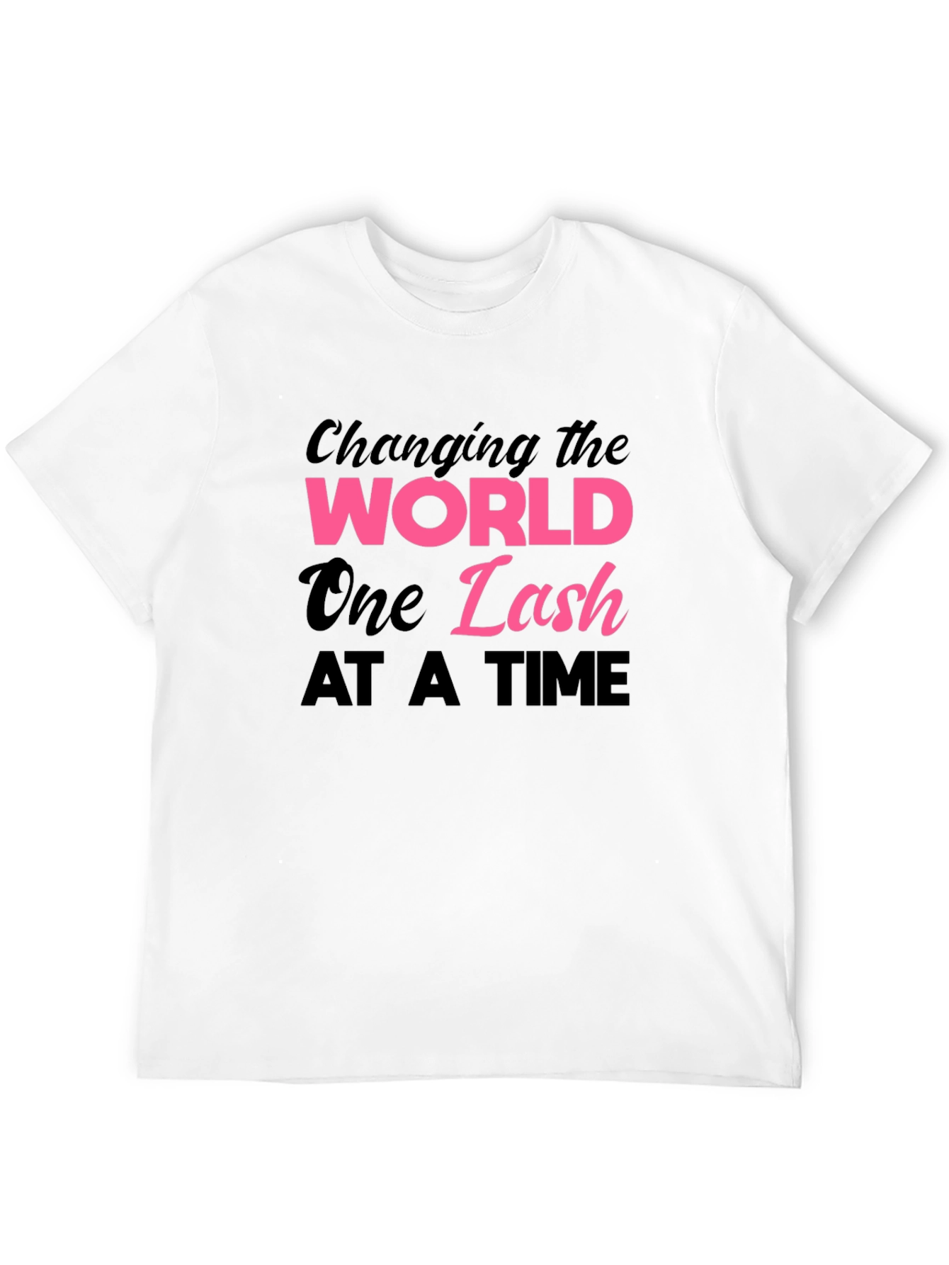 Black Changing the World One Lash at a Time T-Shirt view 12