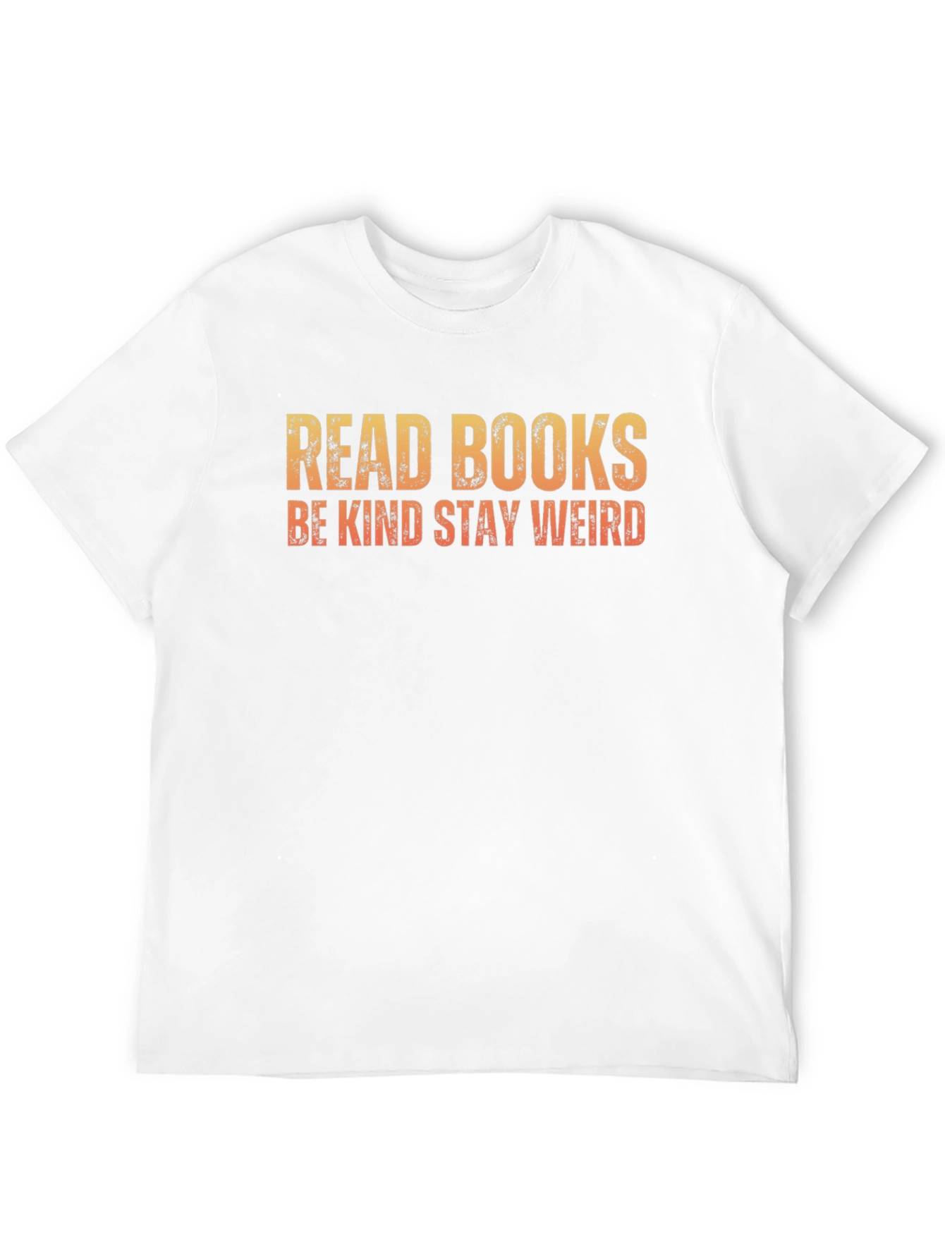 Black Read Books Be Kind Stay Weird Graphic Tee view 12
