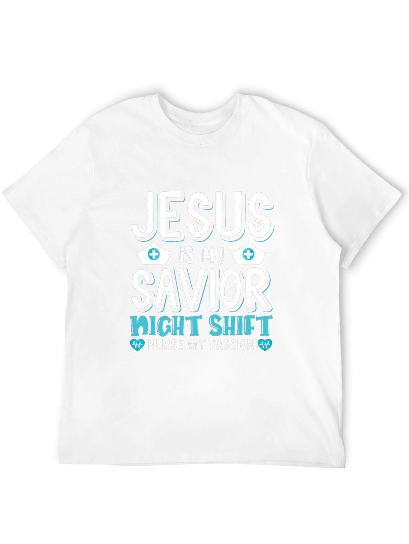 Jesus is My Savior Nurse T-Shirt - 12