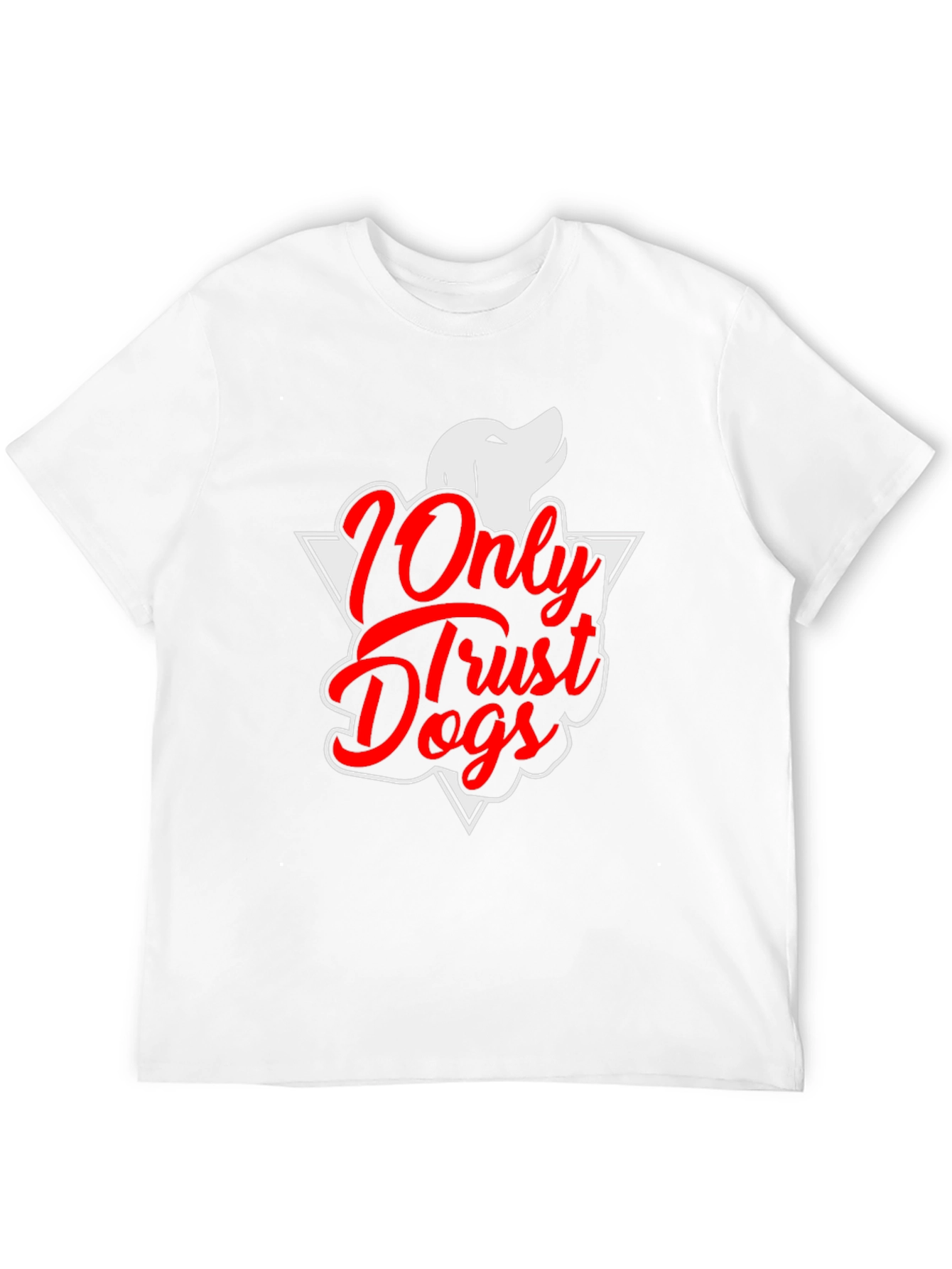 Black Only Trust Dogs Graphic T-Shirt view 12