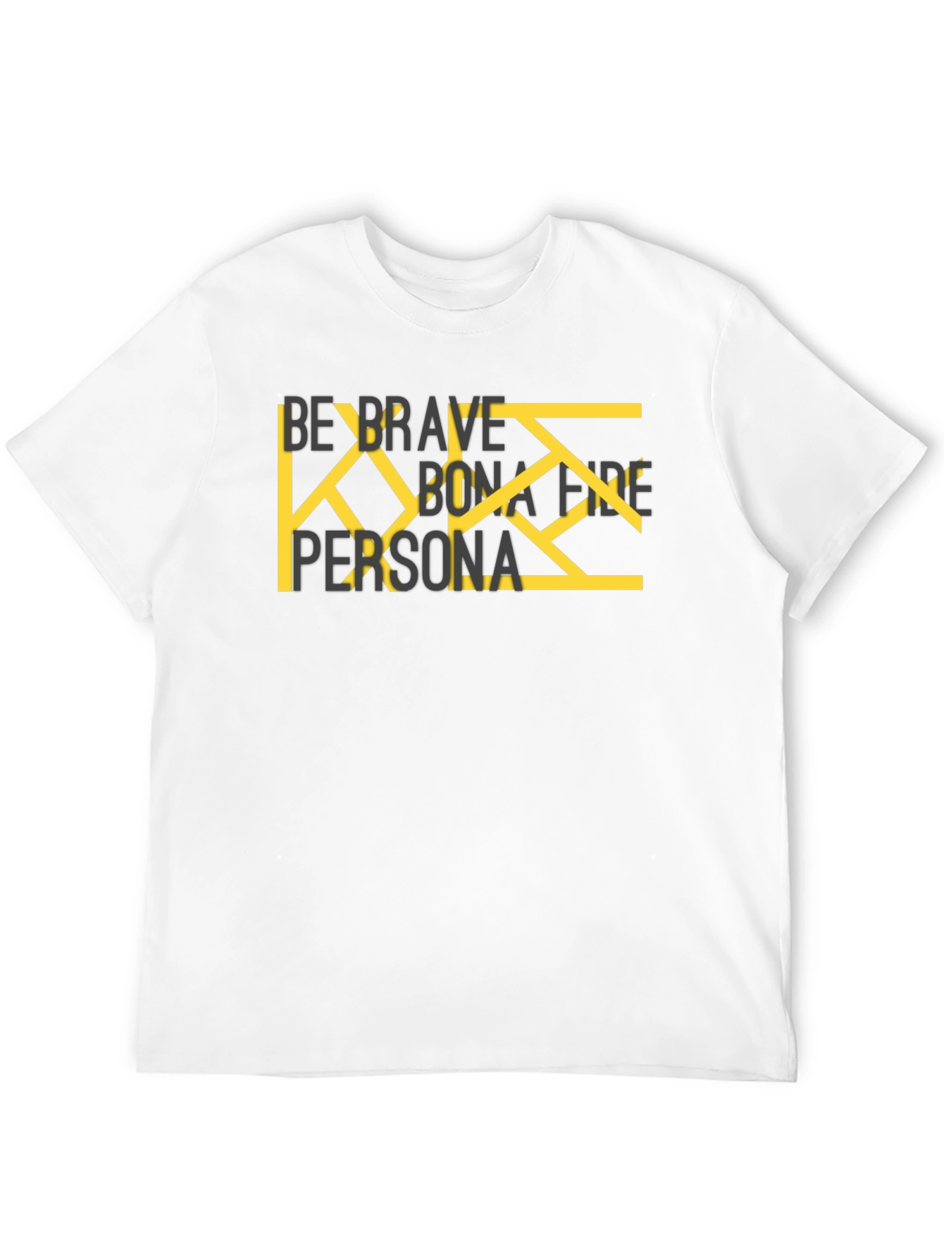 Black Be Brave Graphic T-Shirt view 12