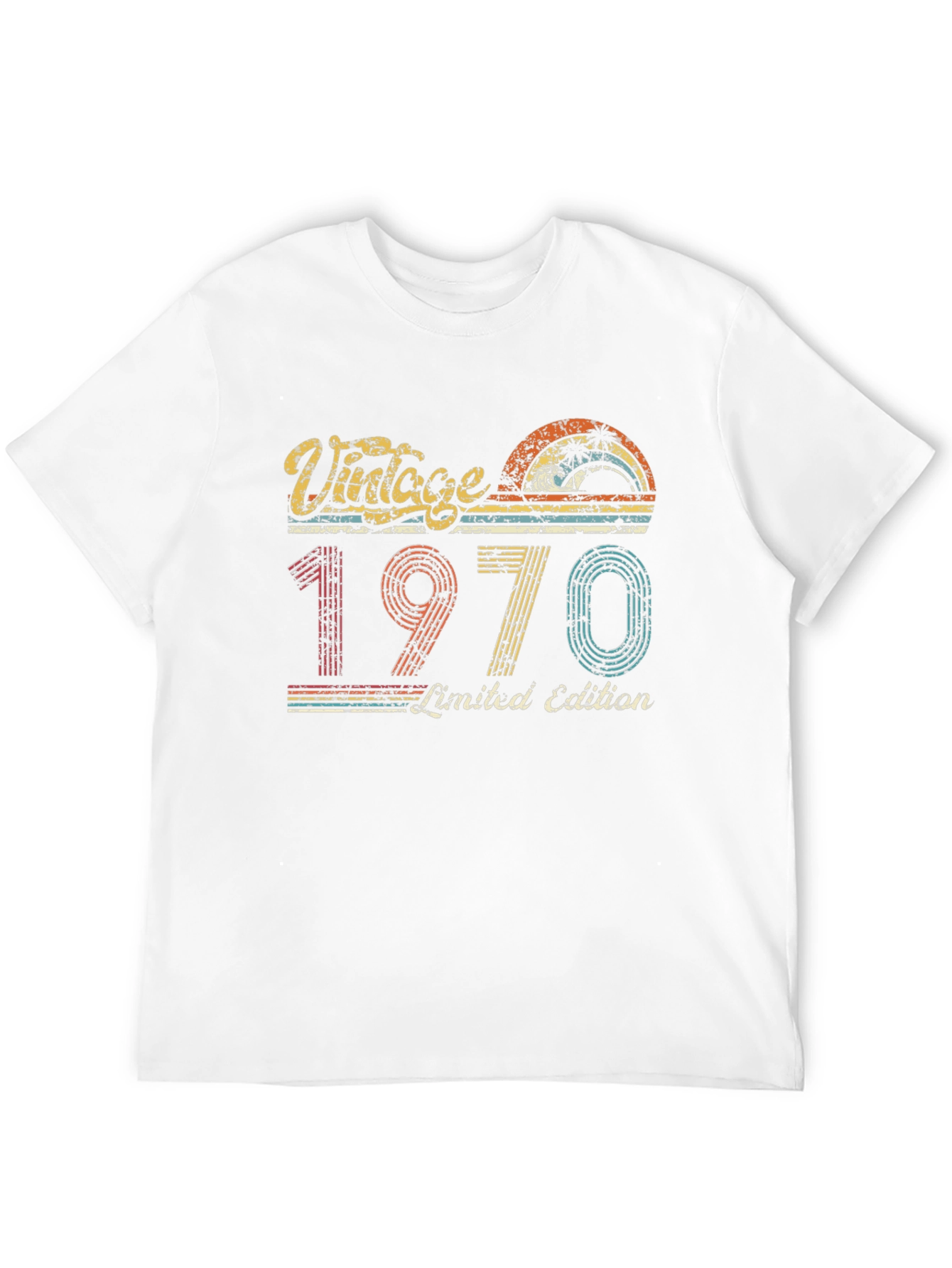 Black Vintage 1970 Limited Edition Graphic T-Shirt view 12