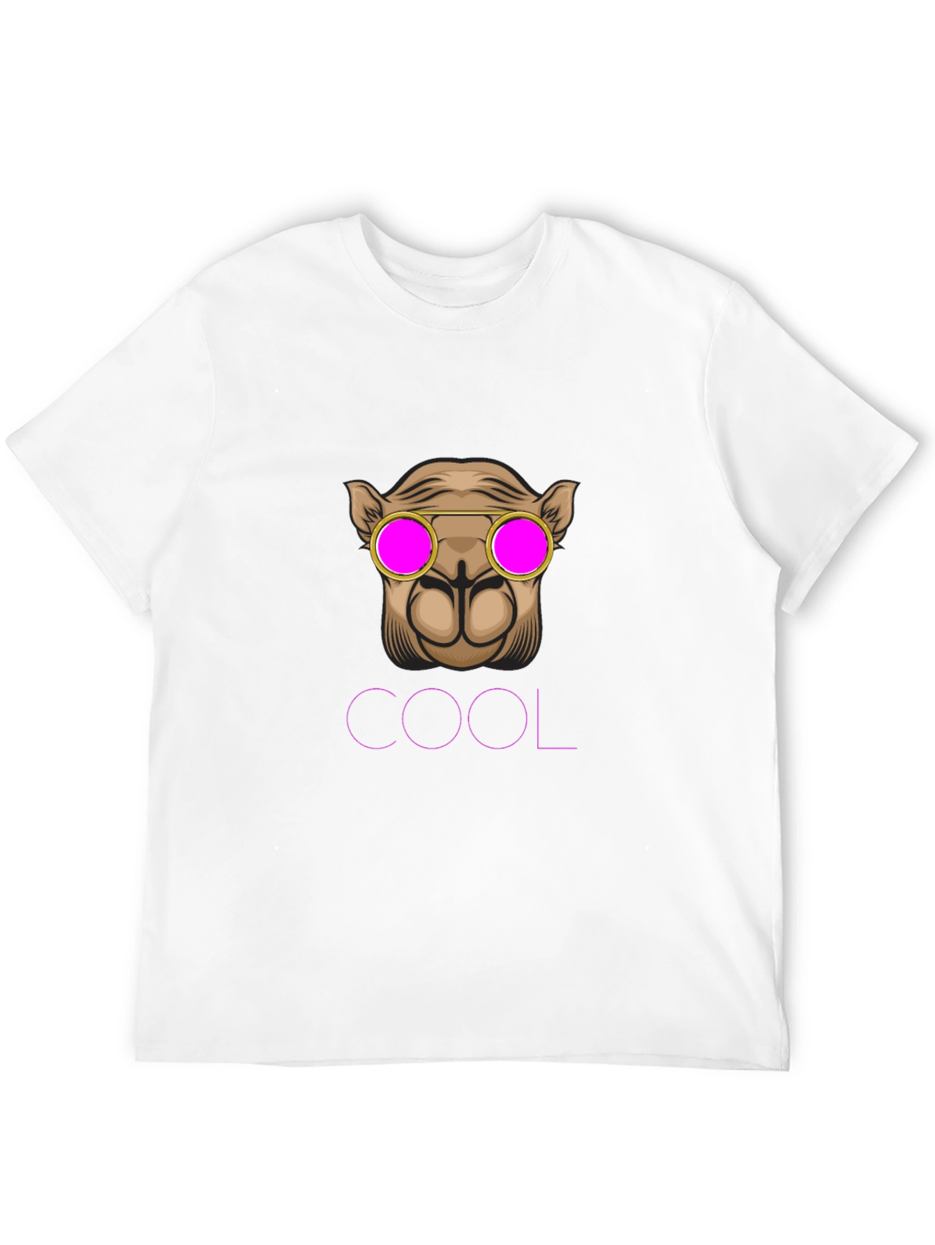Black Cool Camel Graphic Tee - Stylish Animal Design view 12