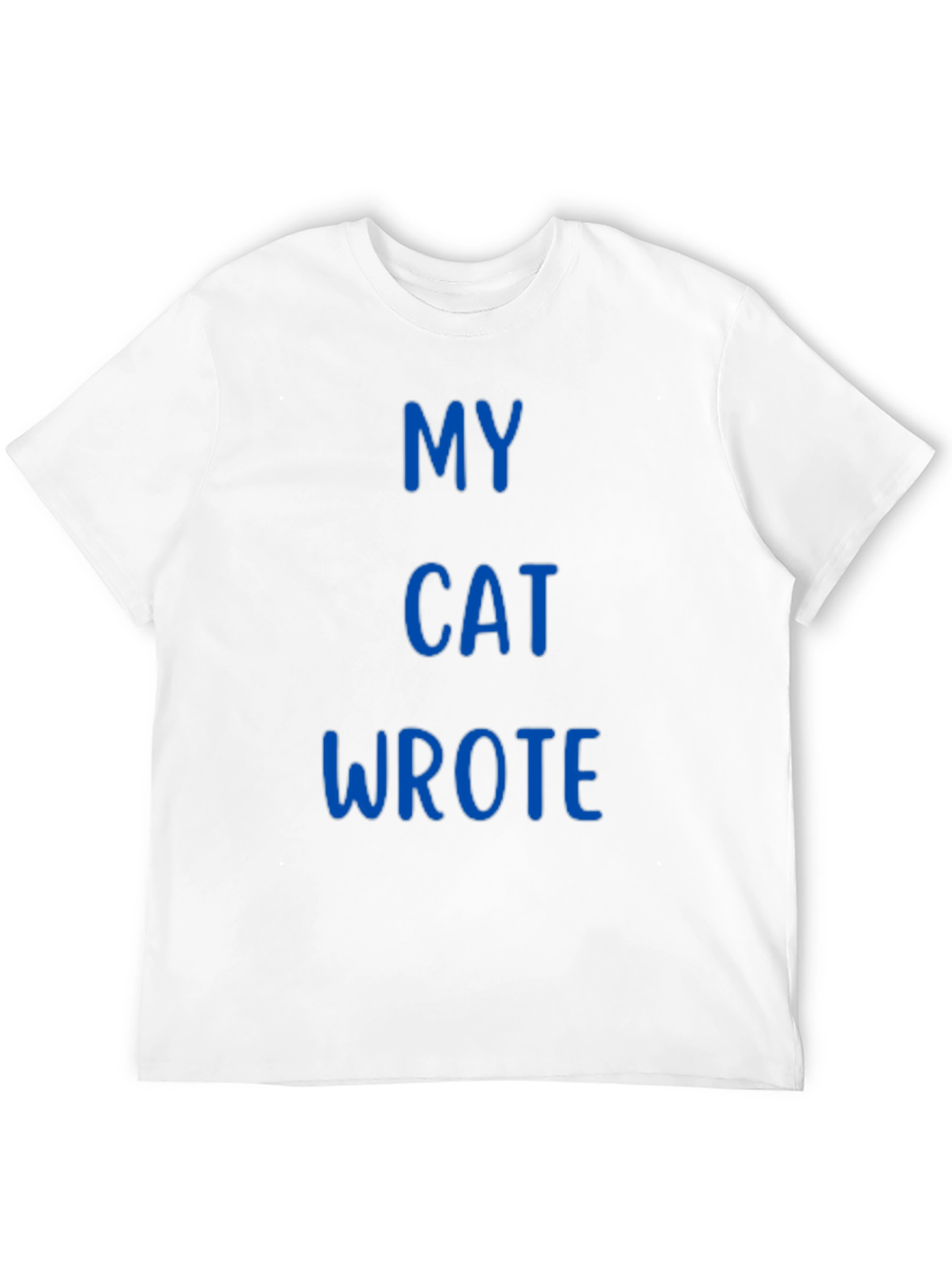 Black My Cat Wrote - Novelty T-Shirt view 12