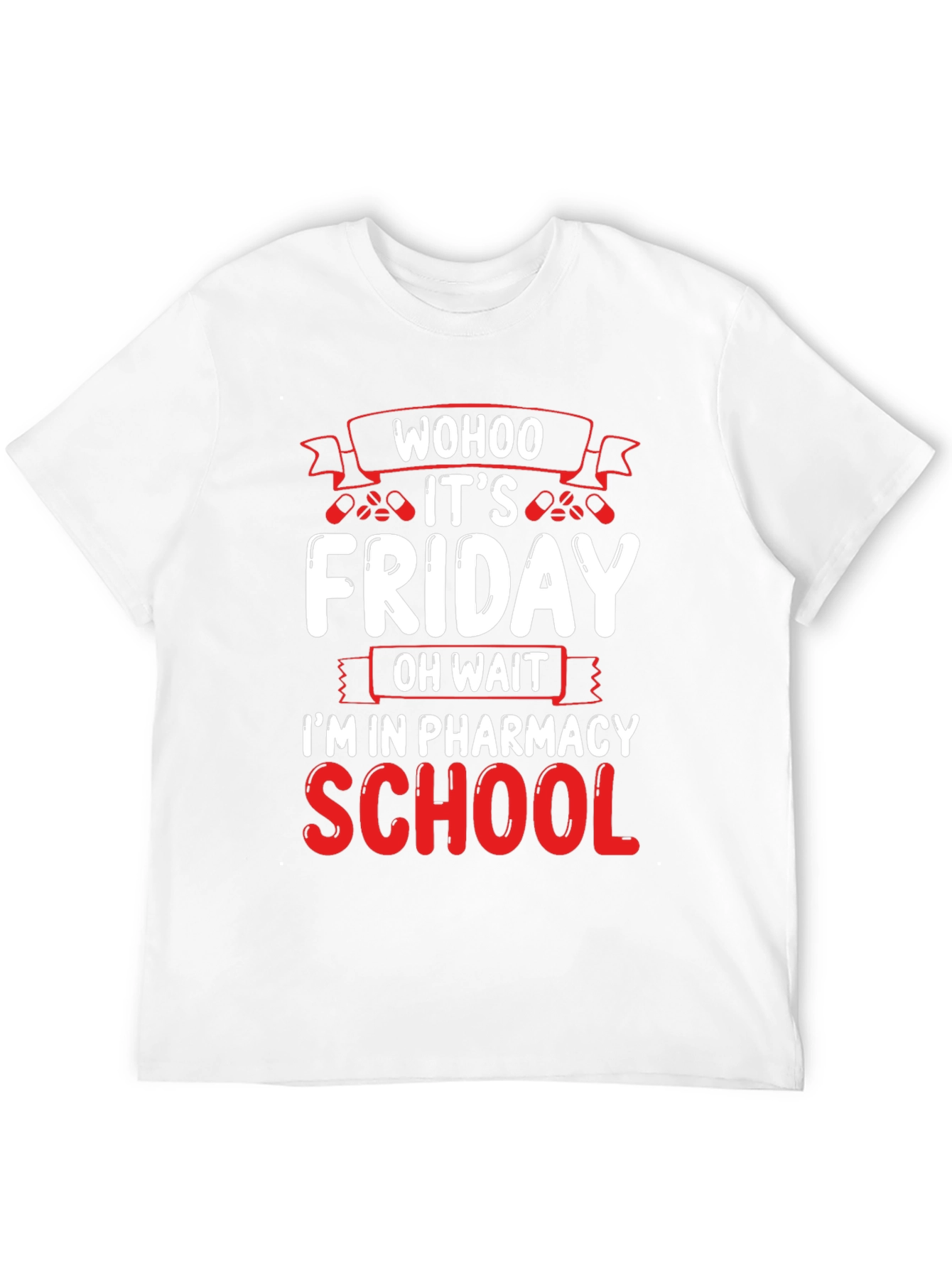 Black Pharmacy School Friday T-Shirt view 12