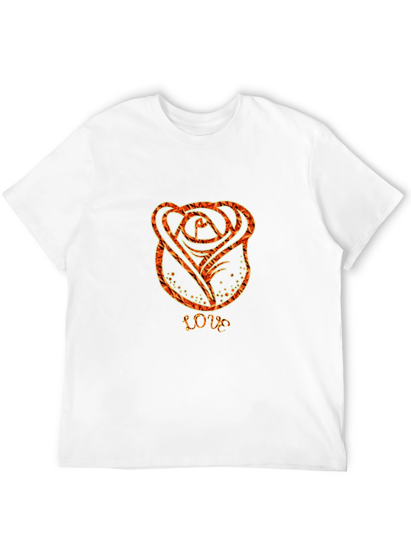 Black Rose Love T-Shirt - Stylish Graphic Tee view 12