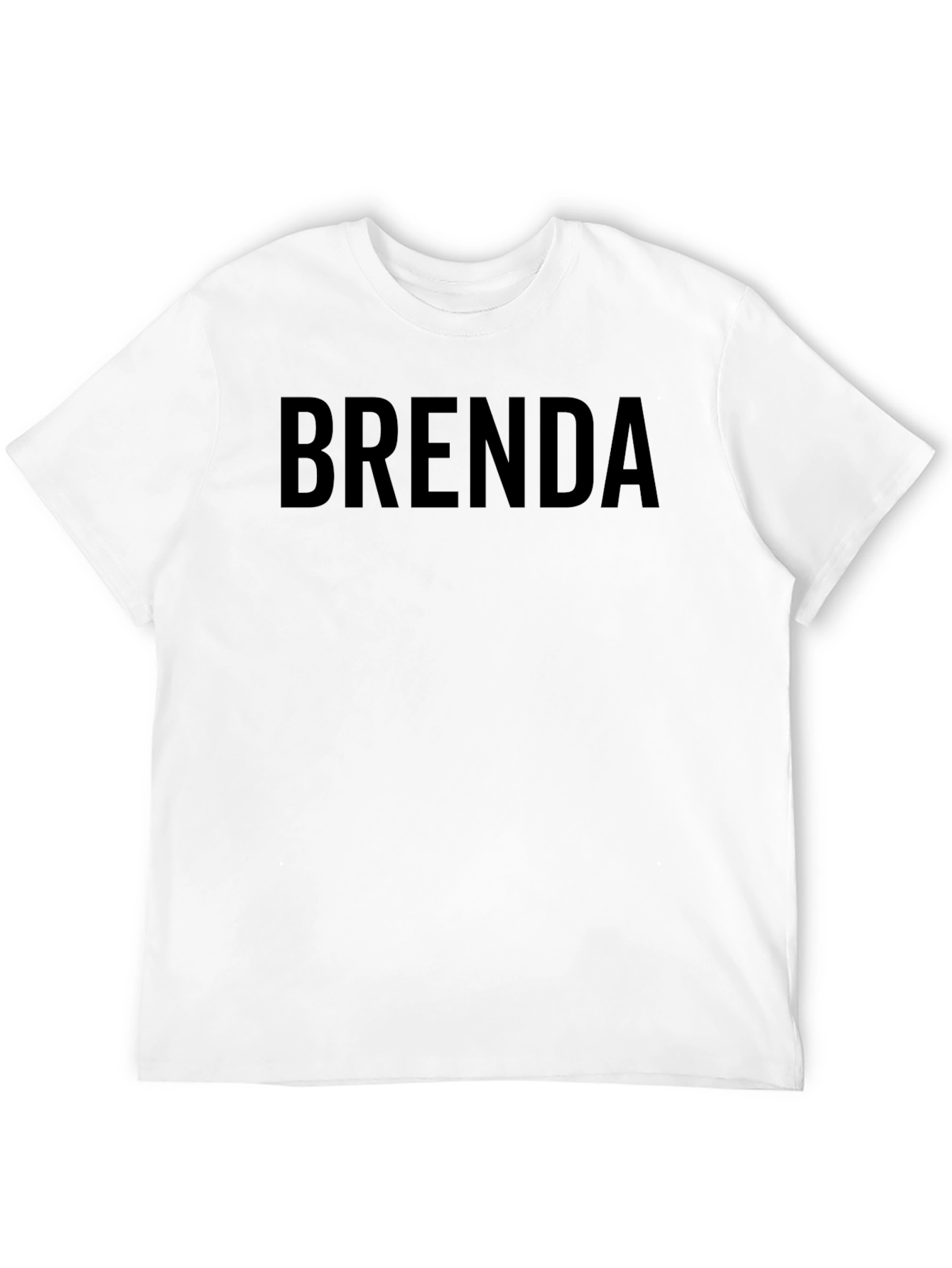 Black Brenda Tee - Personalized Black T-Shirt view 12