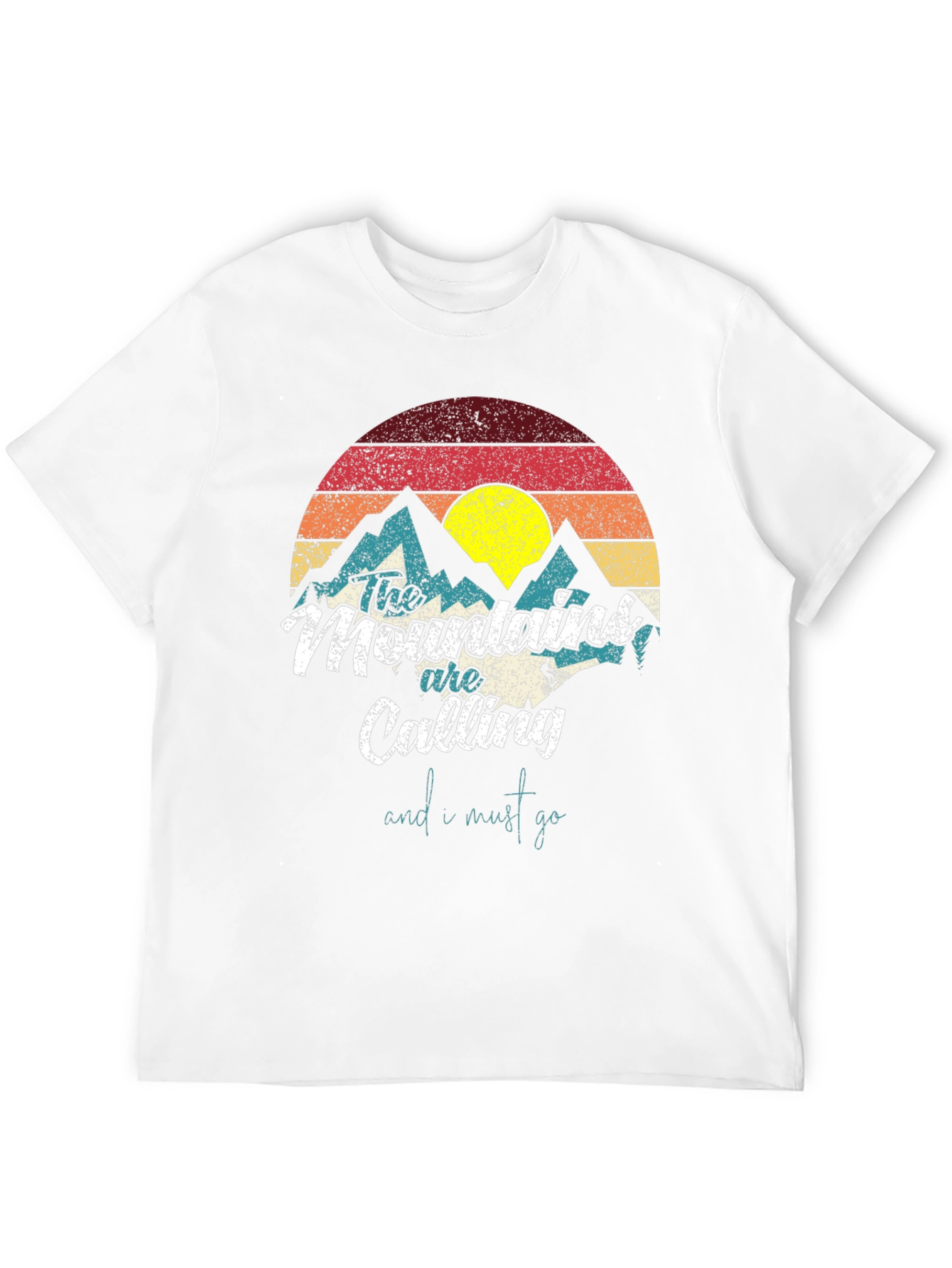 Black Mountains Are Calling T-Shirt - Nature Adventure Tee view 12