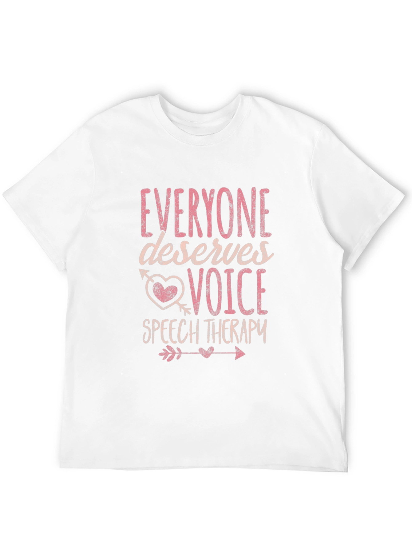 Black Everyone Deserves Voice Speech Therapy T-Shirt view 12