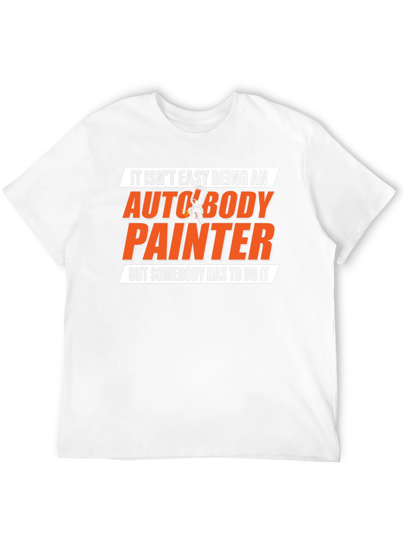 Black Auto Body Painter Graphic Tee - Black view 12