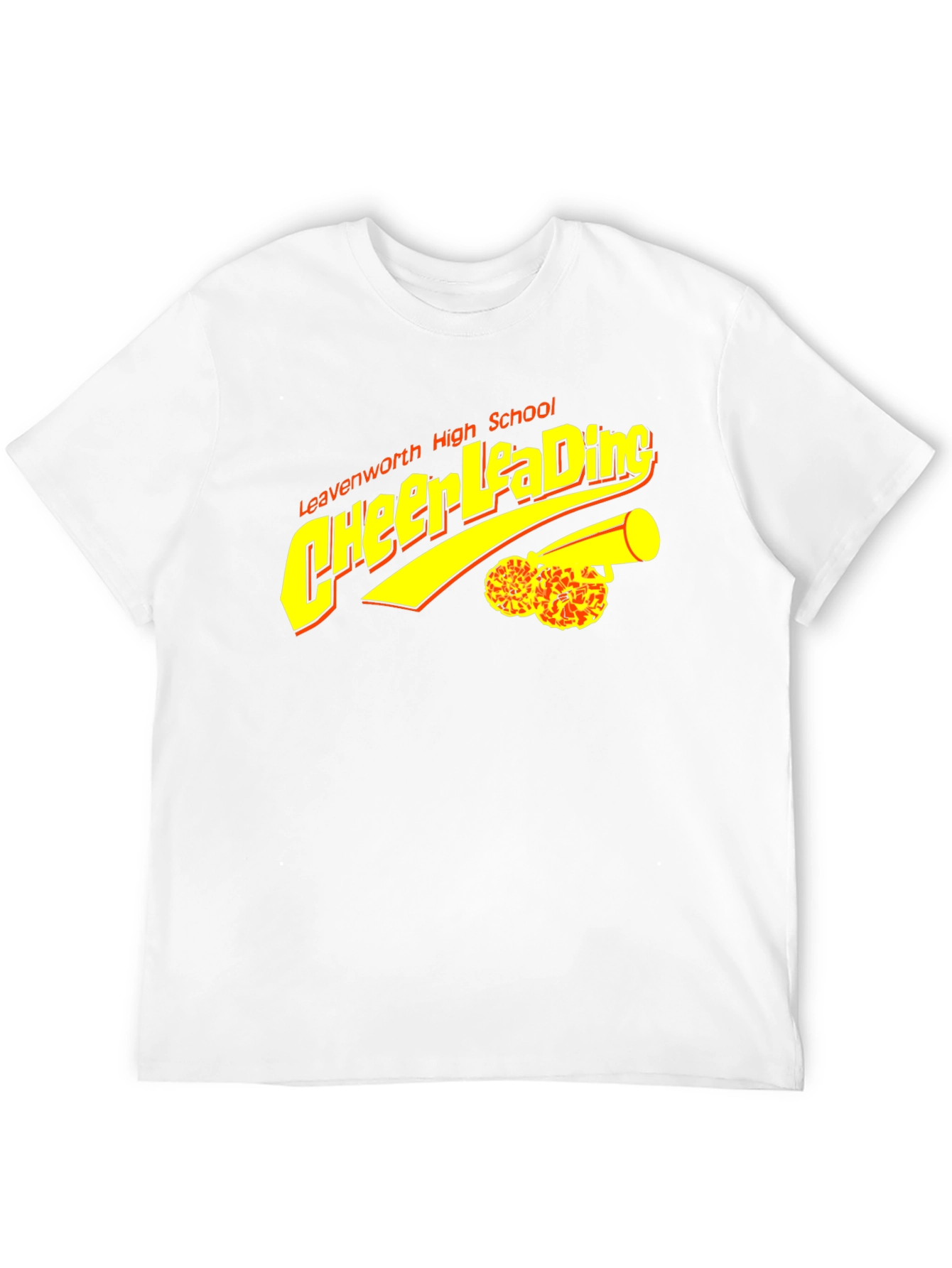 Black Cheerleading High School T-Shirt view 12