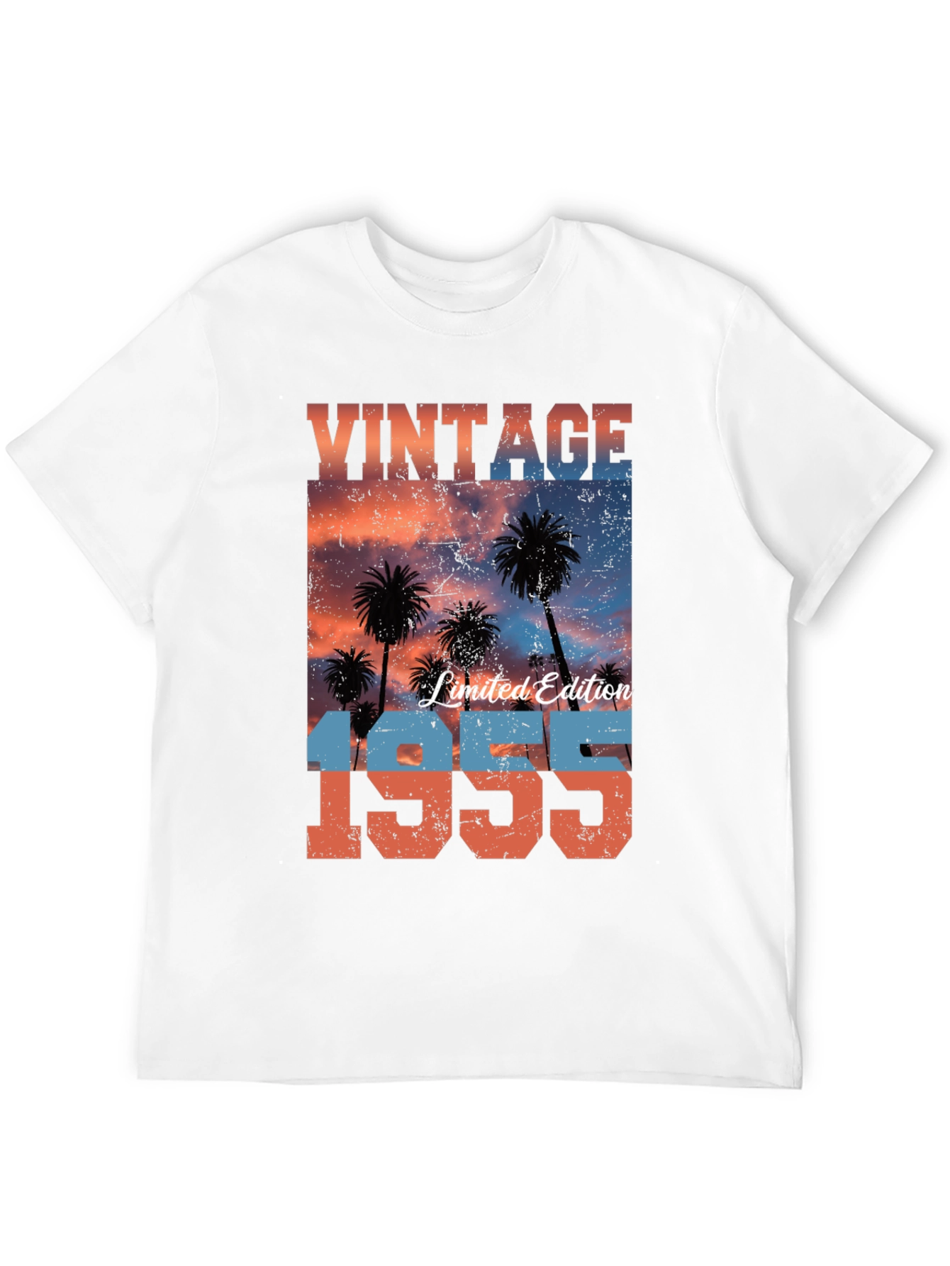 Black Vintage 1955 Limited Edition T-Shirt view 12