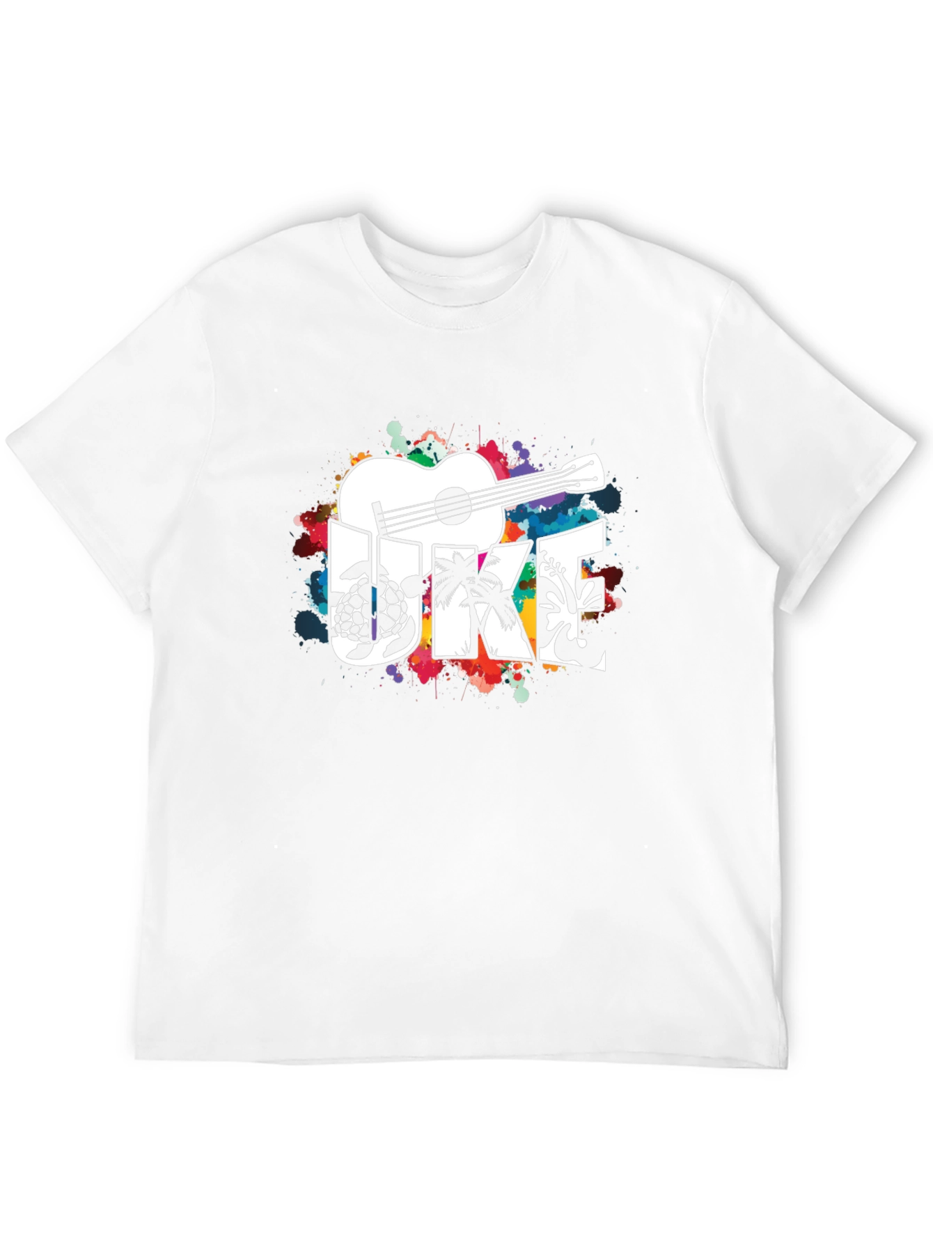 Black Ukulele Graphic Tee - Island Vibes view 12