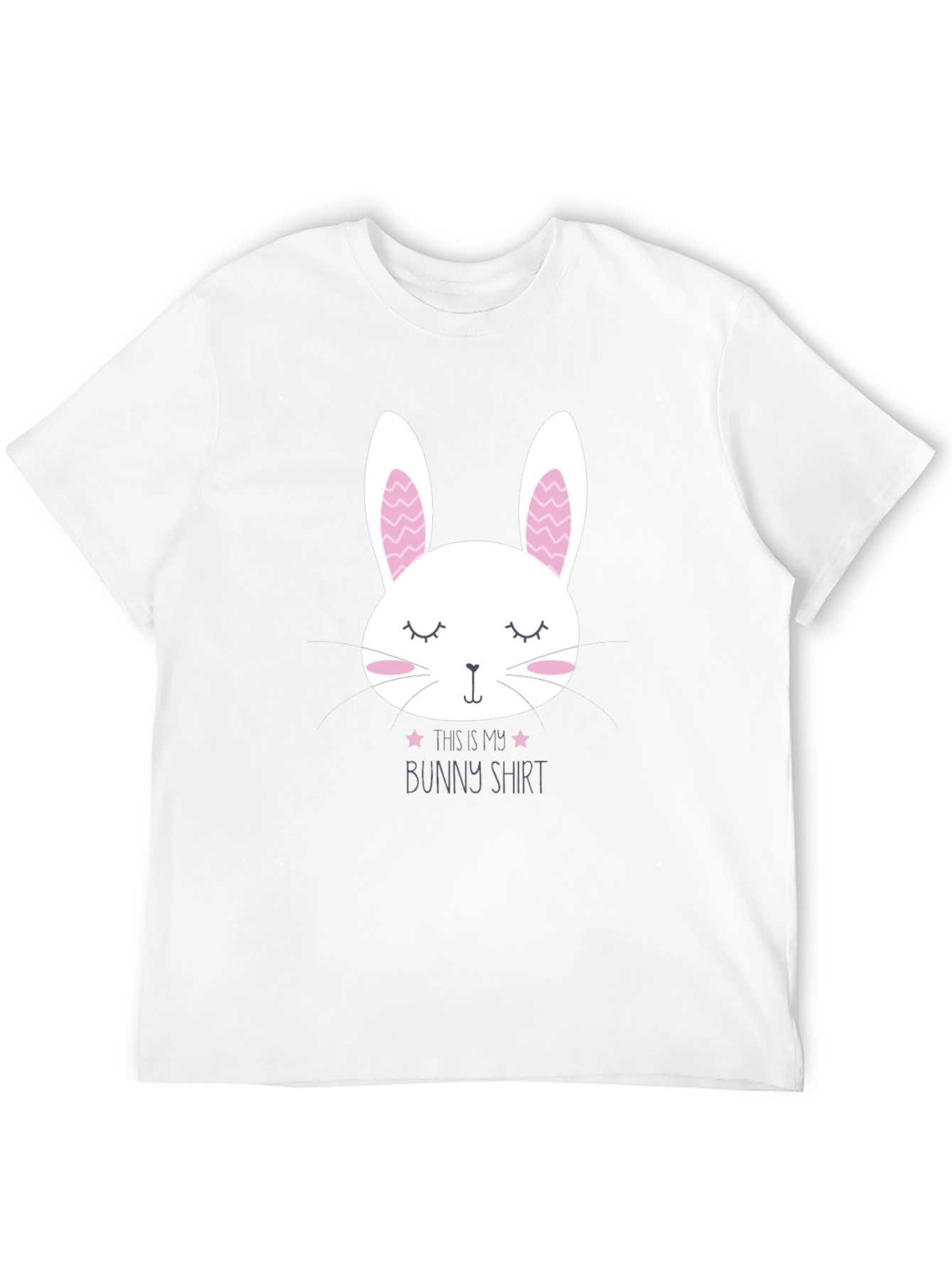 Black Bunny Shirt Cute Easter Tee view 12