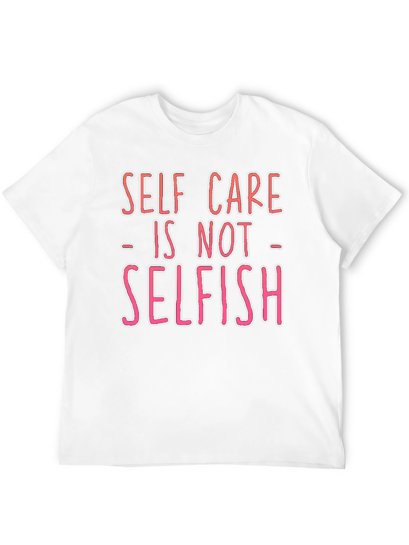 Black Self Care is Not Selfish Graphic Tee - Black view 12
