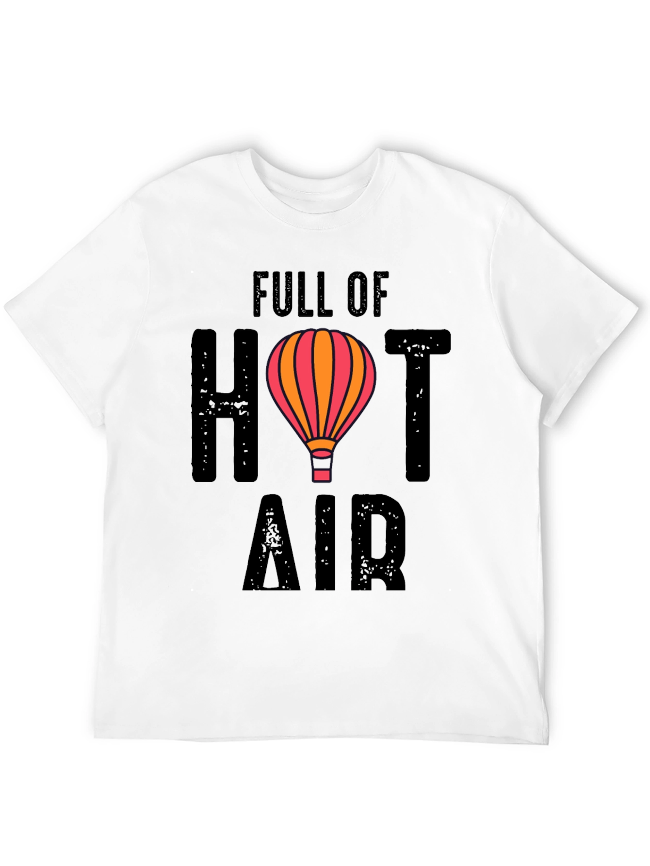 Black Full of Hot Air Graphic Tee view 12
