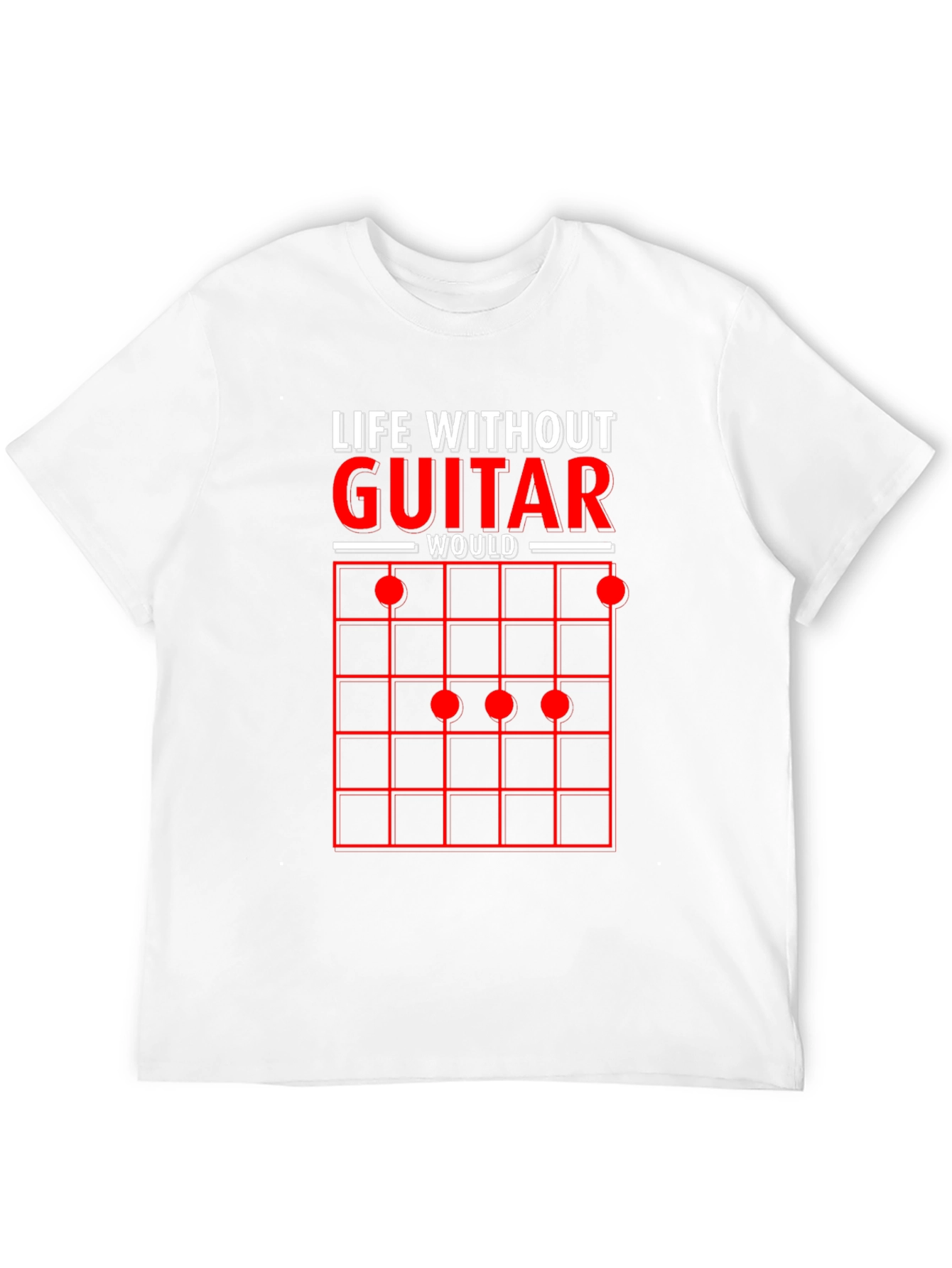 Black Life Without Guitar T-Shirt view 12
