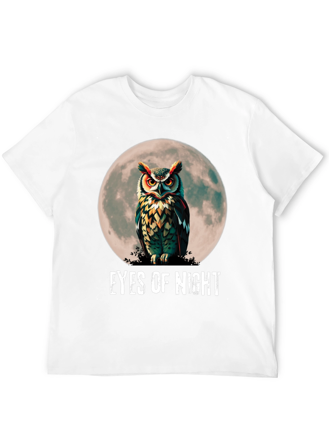 Black Eyes of Night Owl Graphic Tee view 12