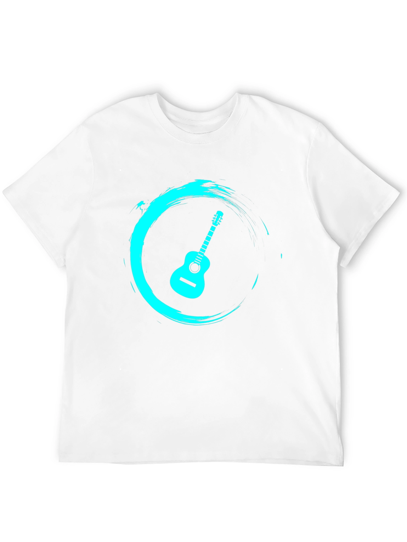 Black Acoustic Guitar Graphic Tee - Stylish and Unique view 12