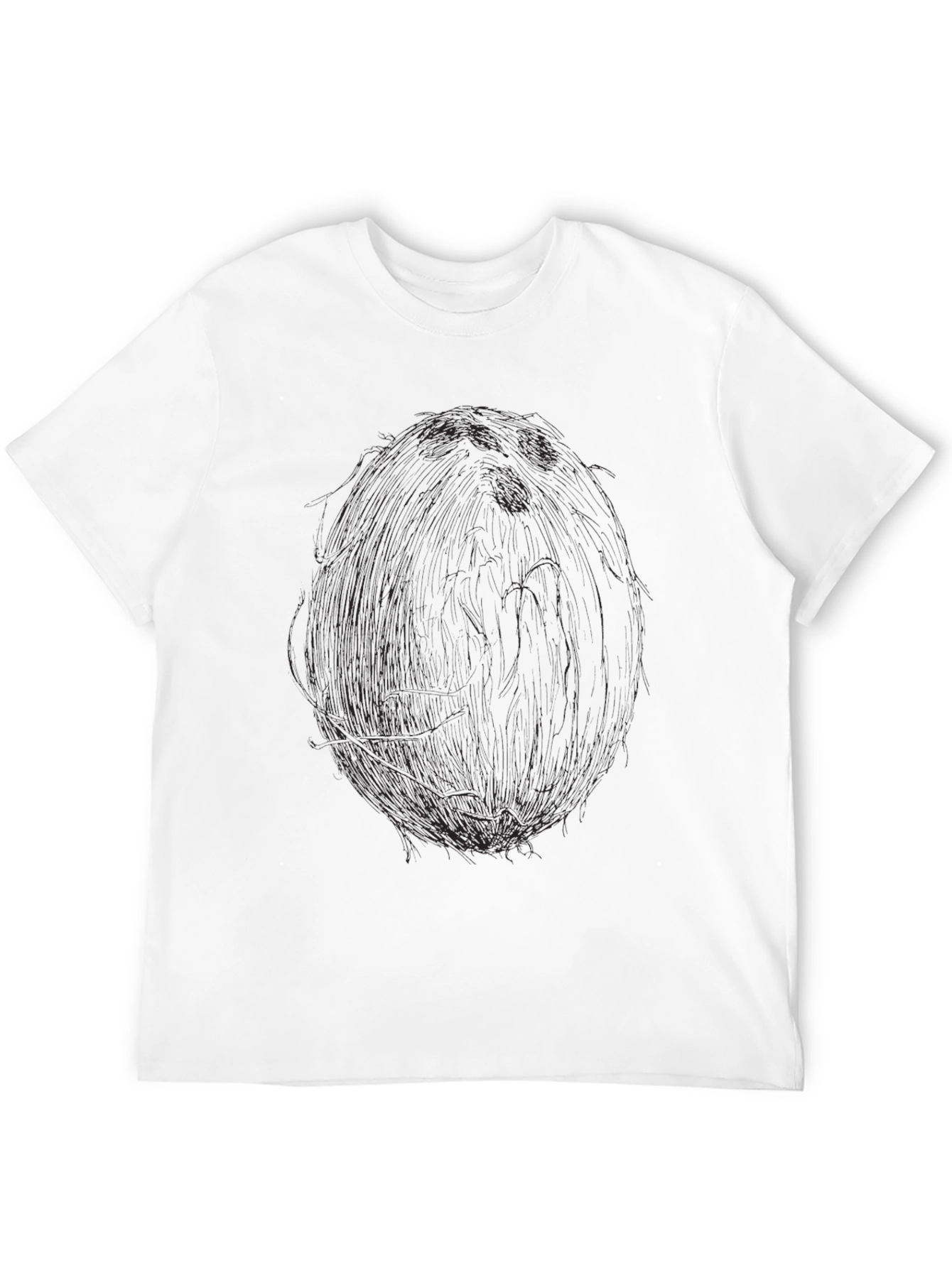 Black Men's Black Short Sleeve Crew Neck T-Shirt view 12