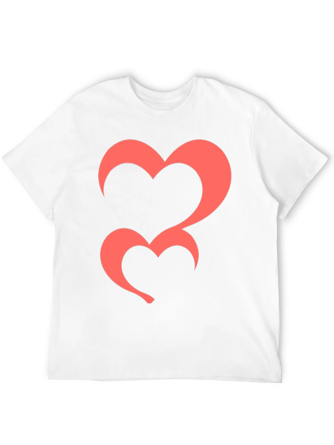 Black Heart Graphic Tee - Black Casual T-Shirt view 12