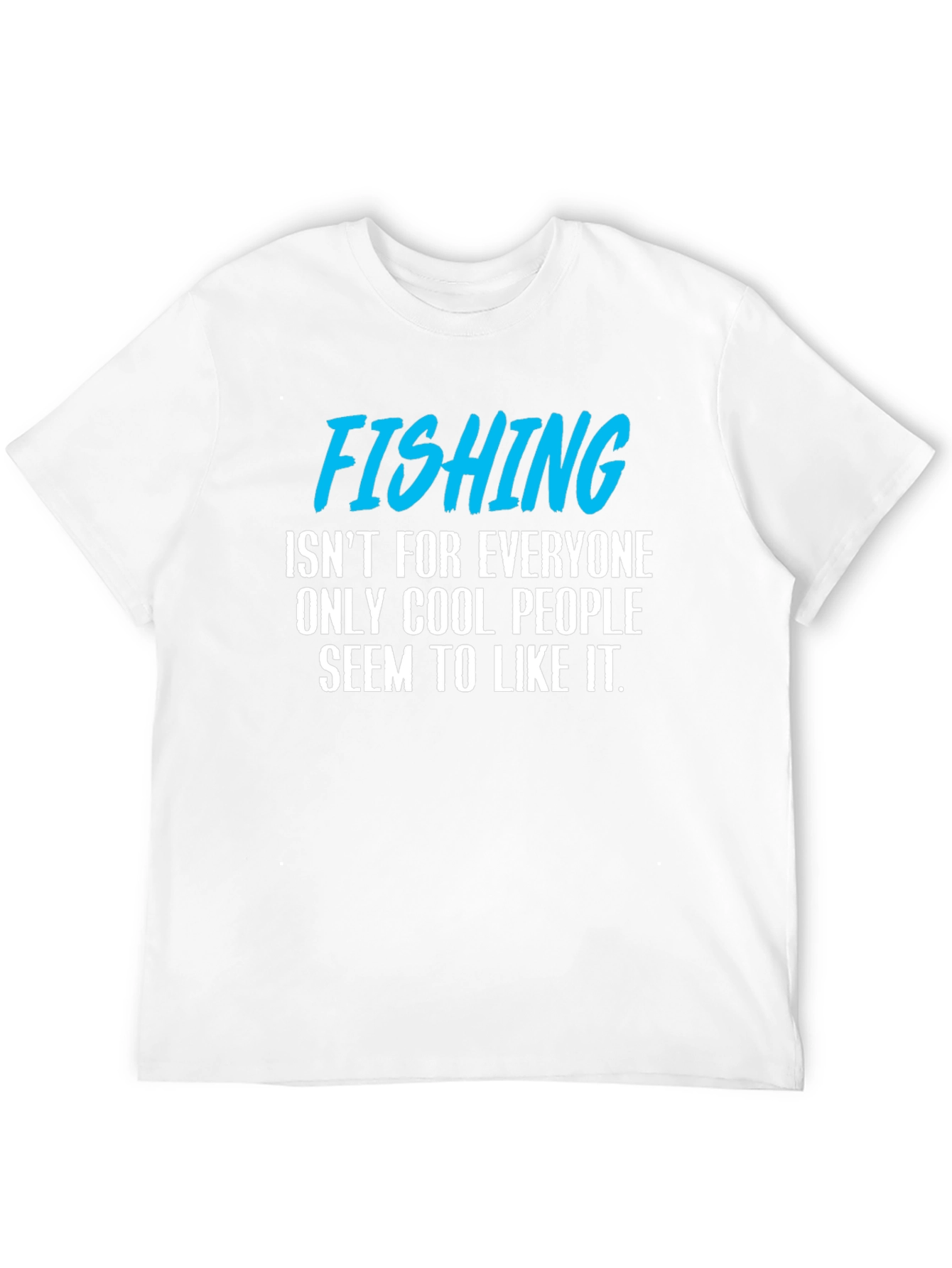 Black Fishing T-Shirt: Cool People Only! view 12