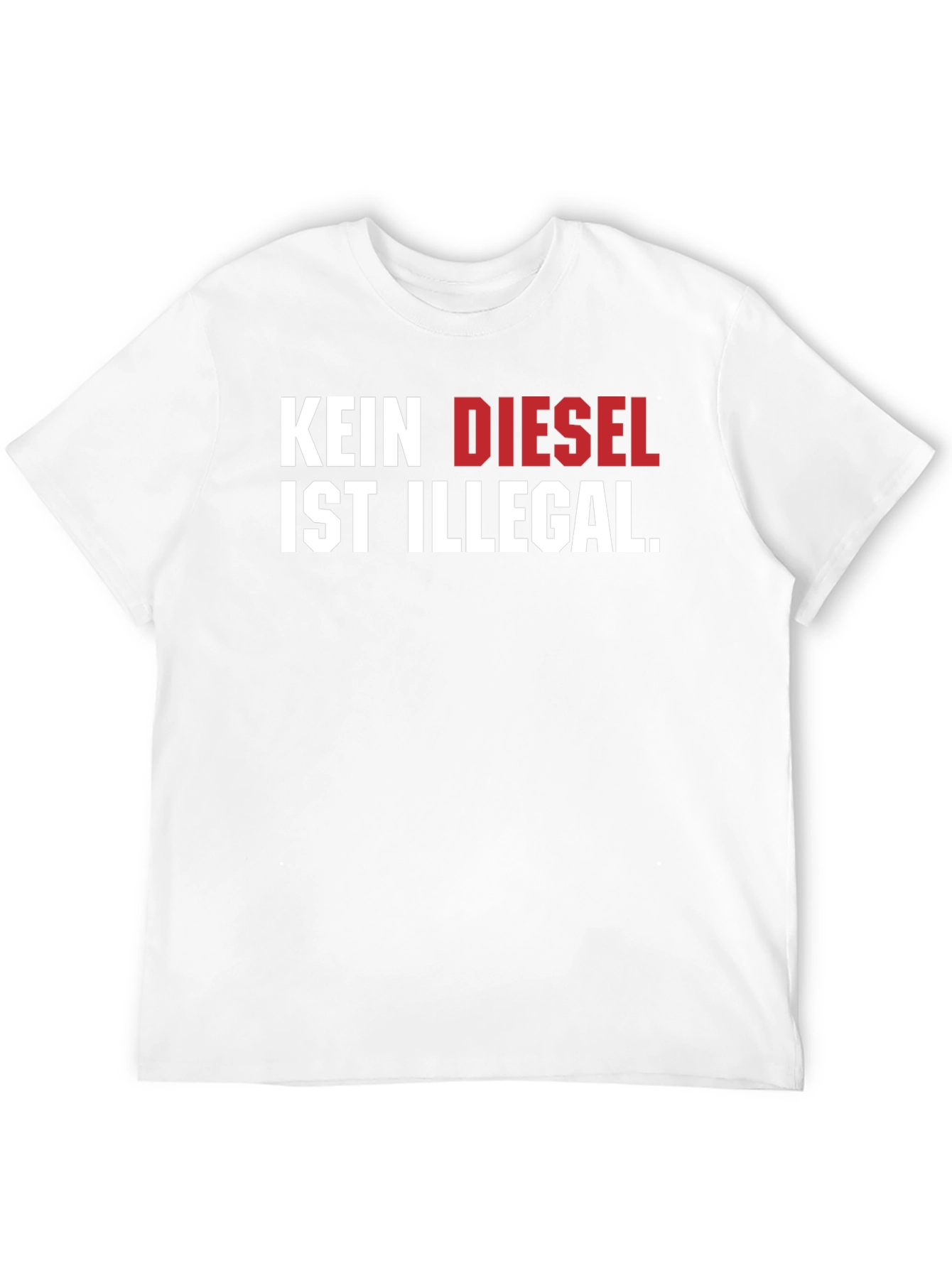 Black Kein Diesel Ist Illegal T-Shirt - Black view 12
