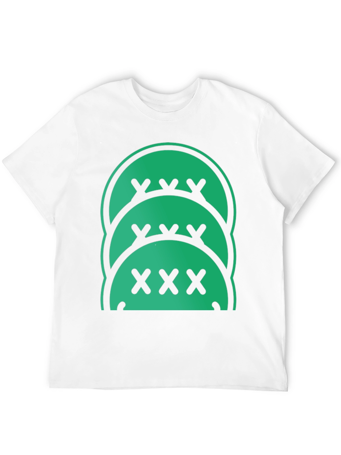 Black Graphic Print Black T-Shirt - Novelty Design view 12