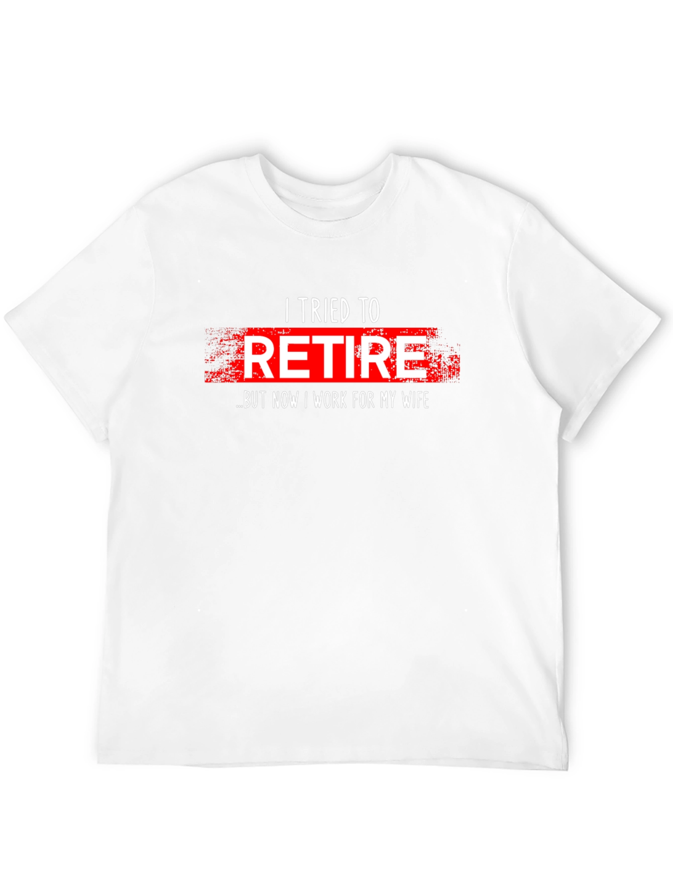 Black Funny Retirement T-Shirt - I Tried To Retire view 12