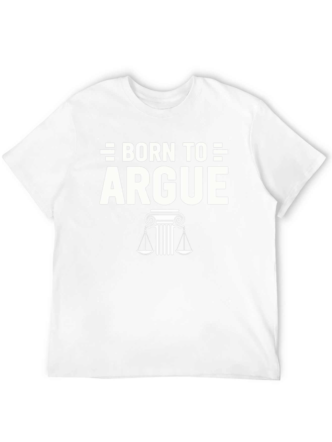 Born to Argue Graphic Tee - Lawyer Gift - 12