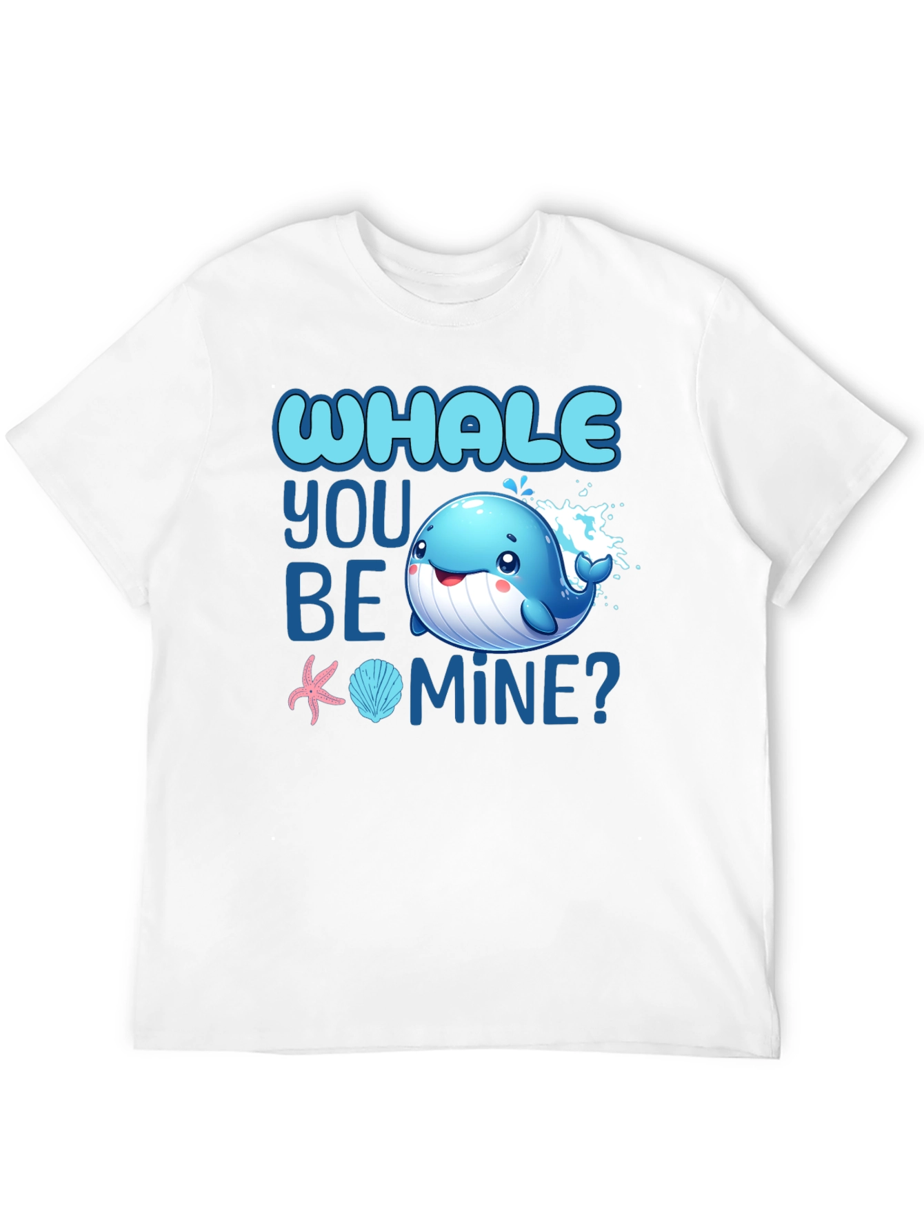 Black Whale You Be Mine? T-Shirt view 12