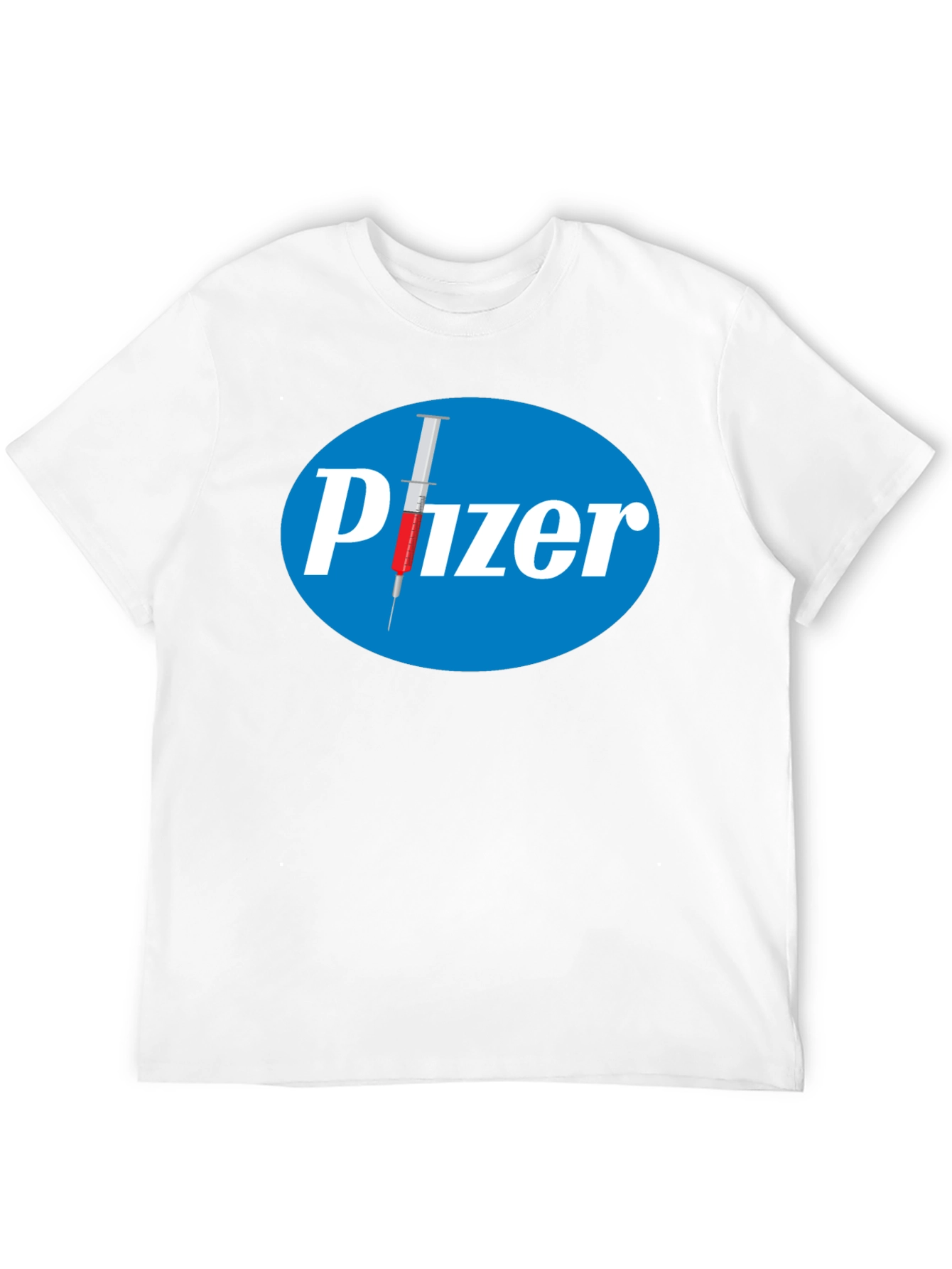 Black Pfizer Vaccine Black T-Shirt view 12