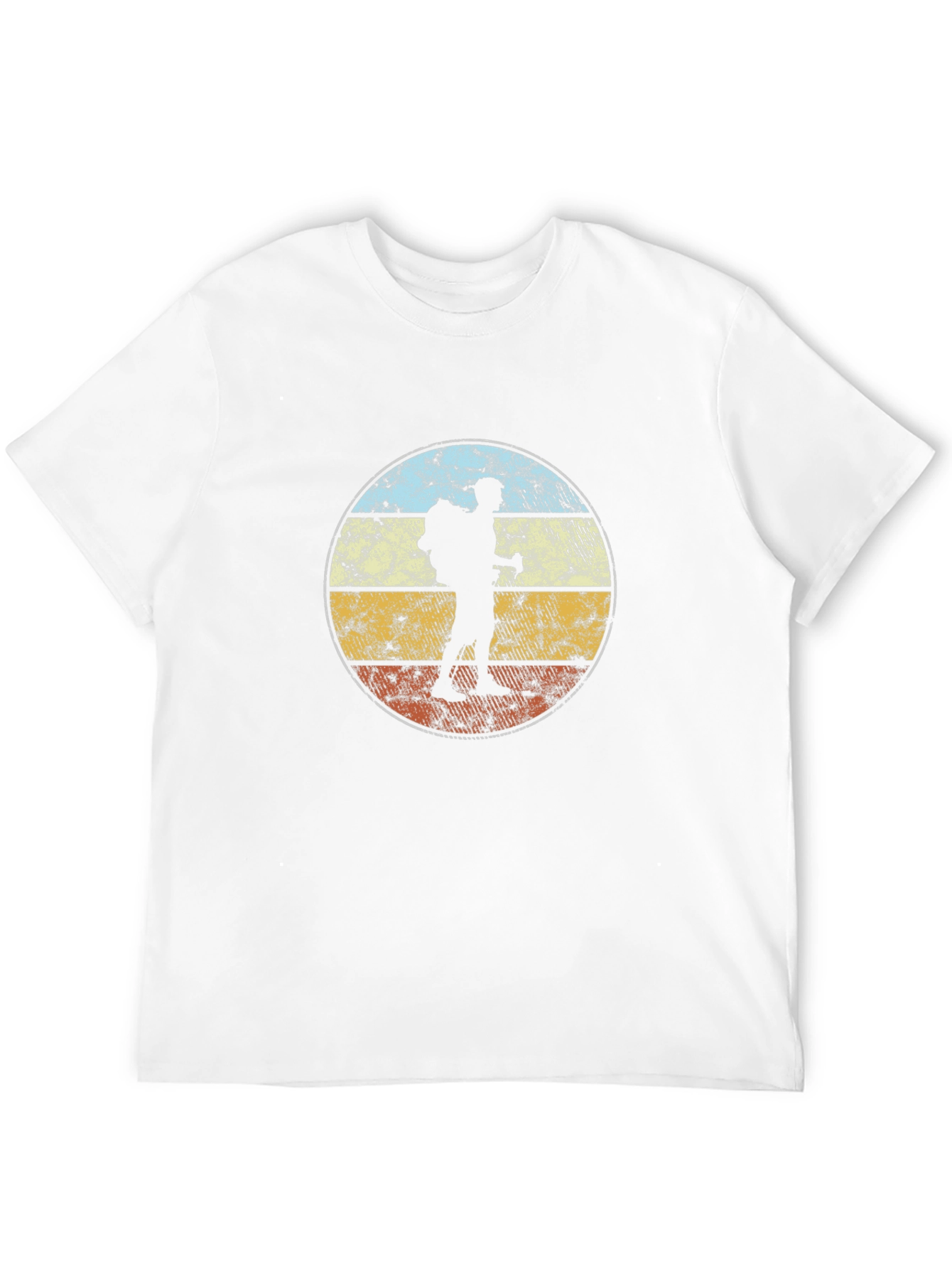 Black Retro Hiker Graphic Tee - Adventure Ready view 12